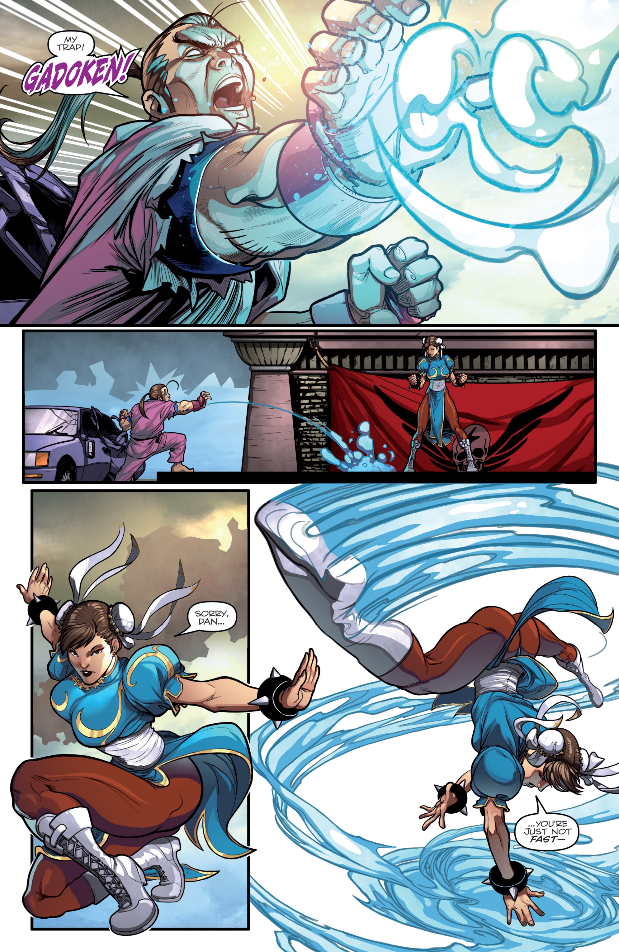 Read online Street Fighter X G.I. Joe comic -  Issue #2 - 10