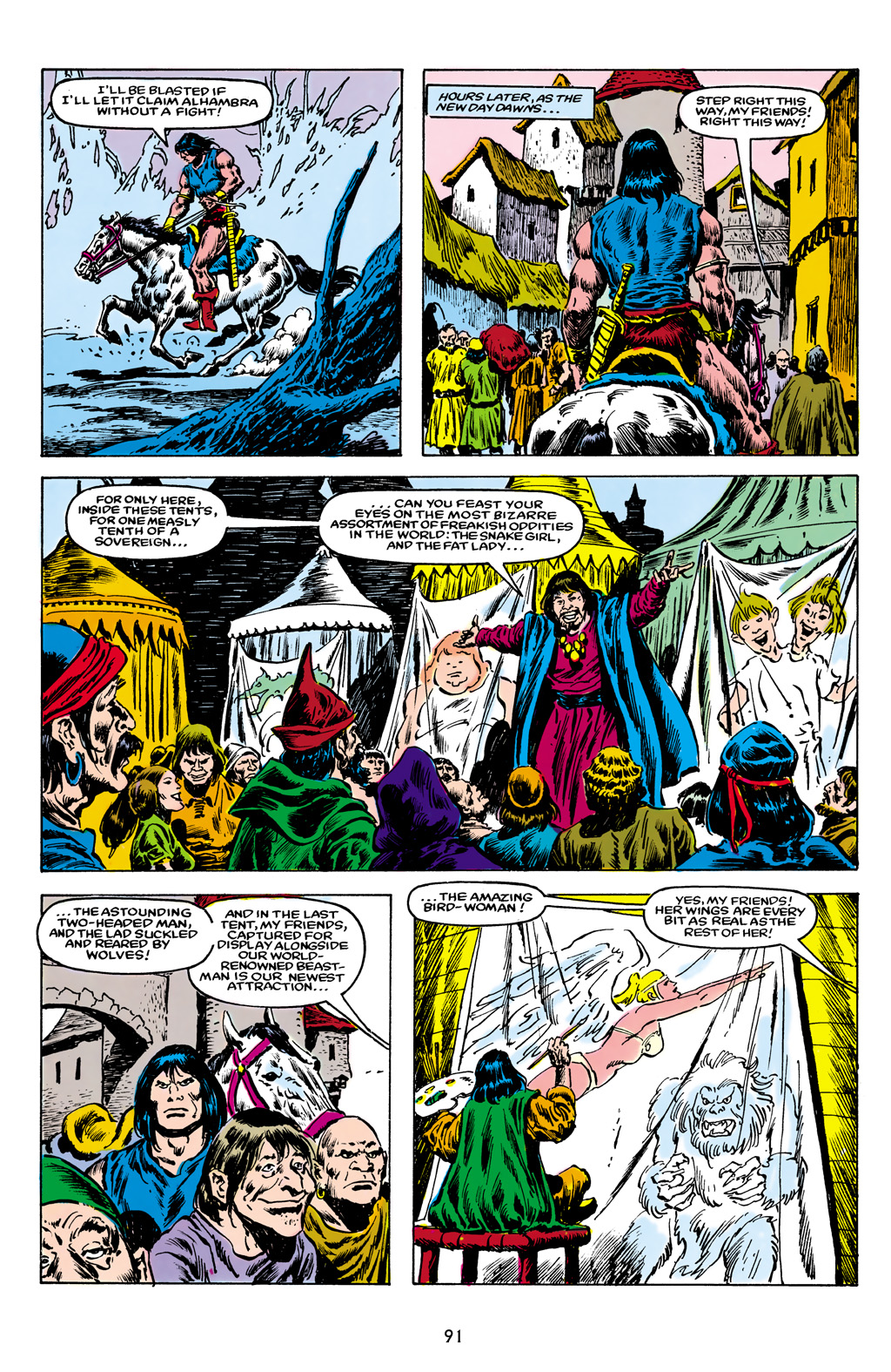 Read online The Chronicles of Conan comic -  Issue # TPB 22 (Part 1) - 92