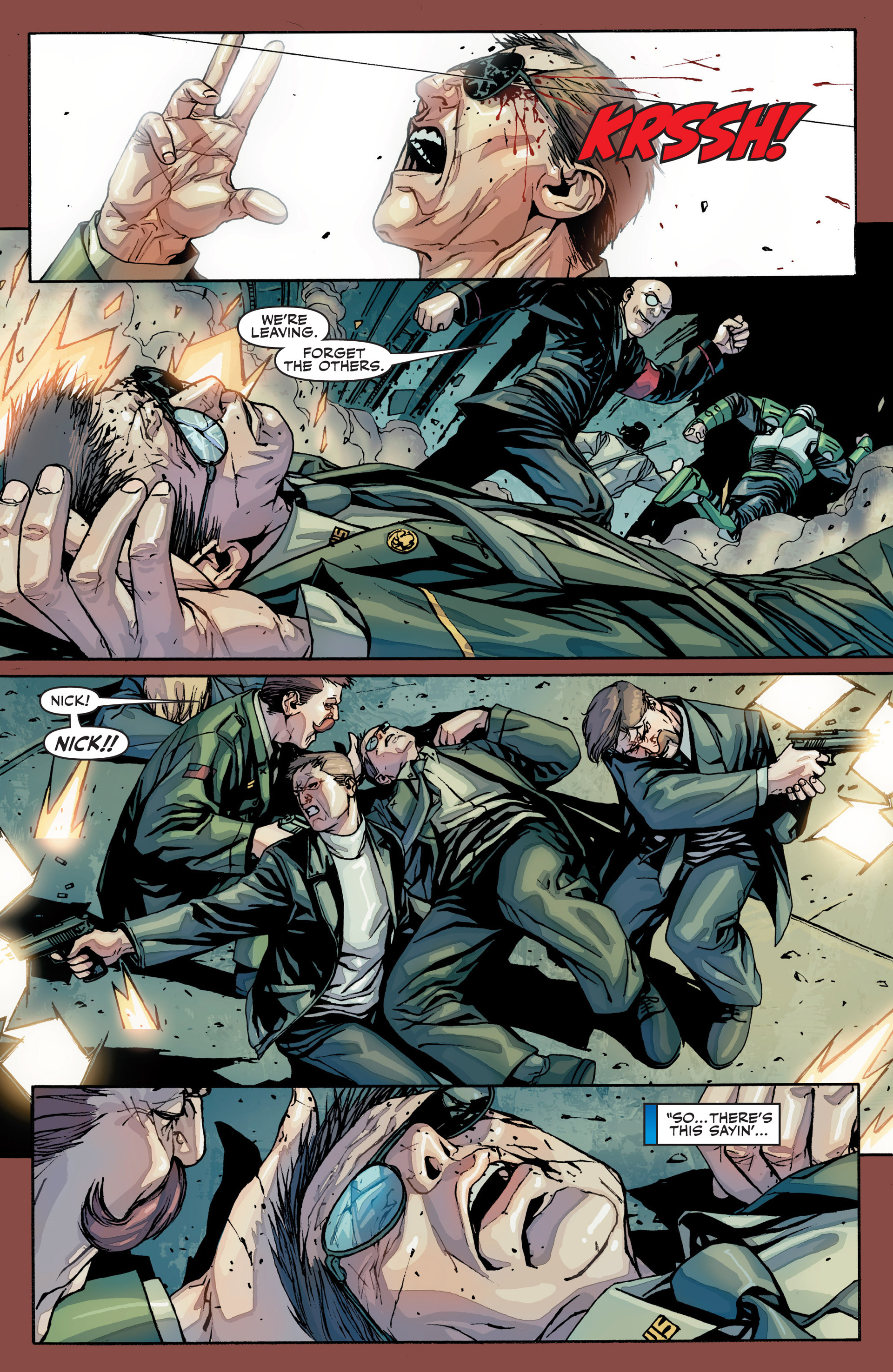 Read online Secret Warriors comic -  Issue #25 - 26