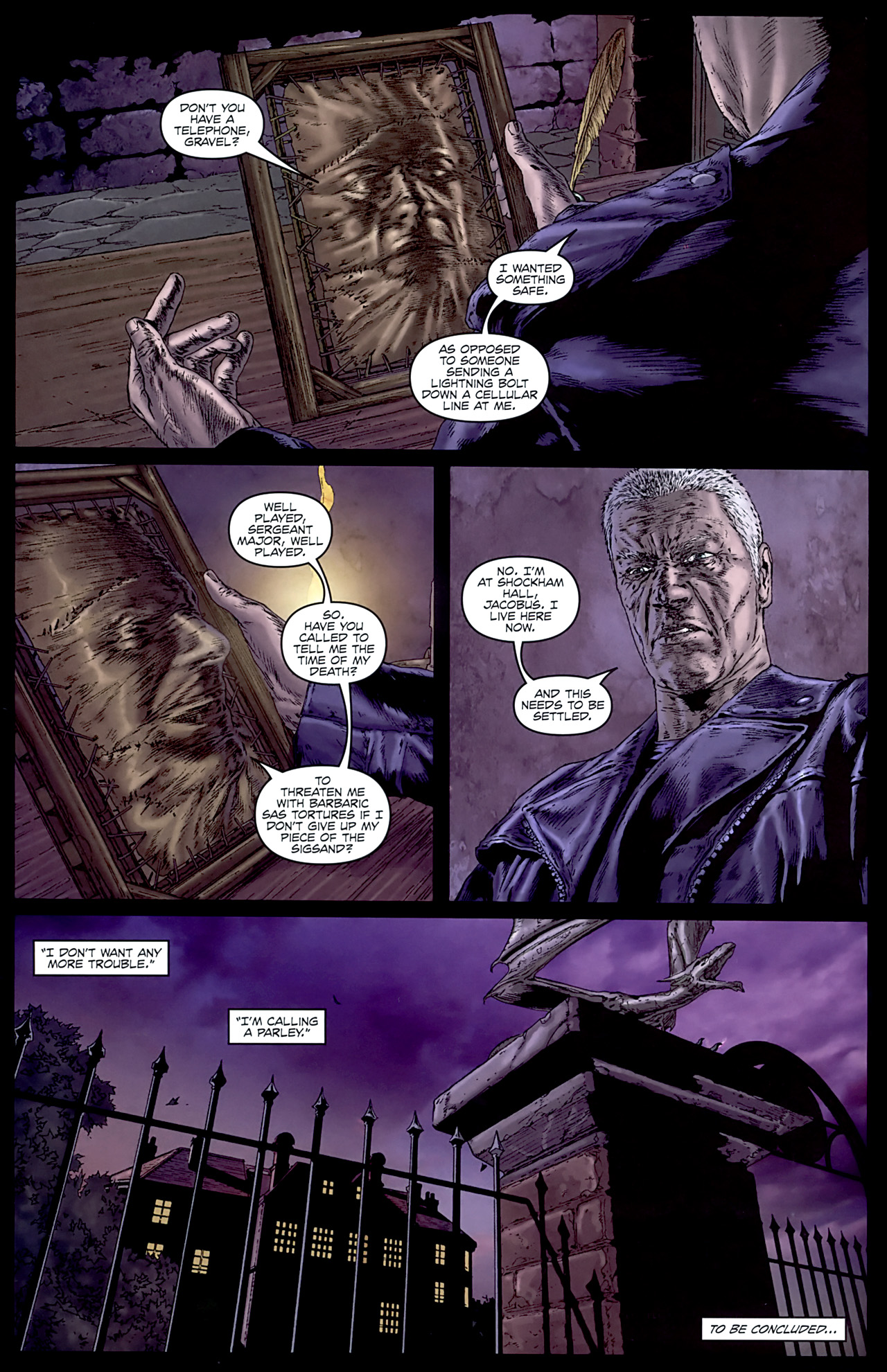 Read online Gravel comic -  Issue #6 - 25