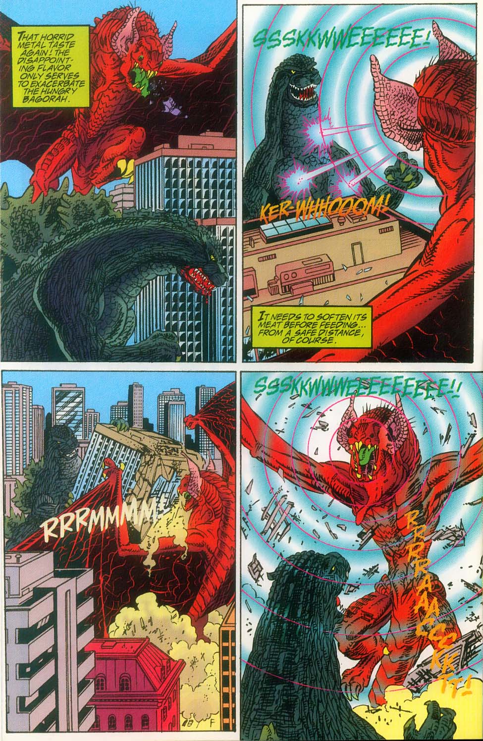 Read online Godzilla (1995) comic -  Issue #4 - 20