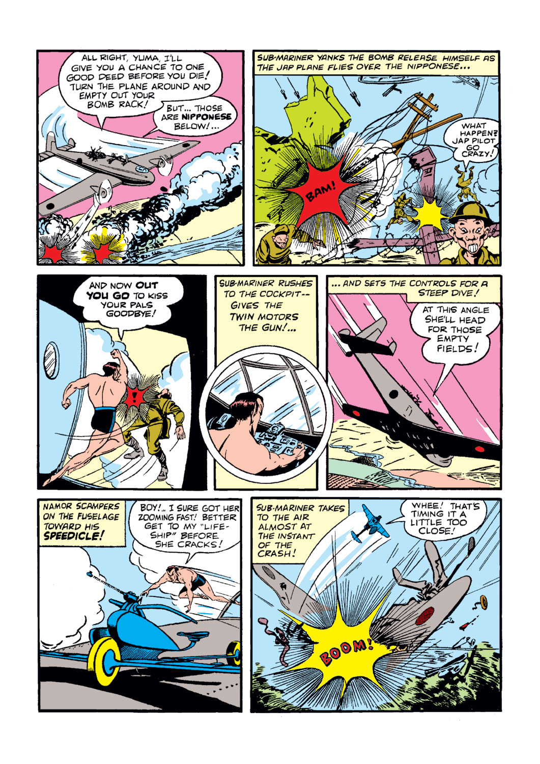 Read online The Human Torch (1940) comic -  Issue #7 - 64
