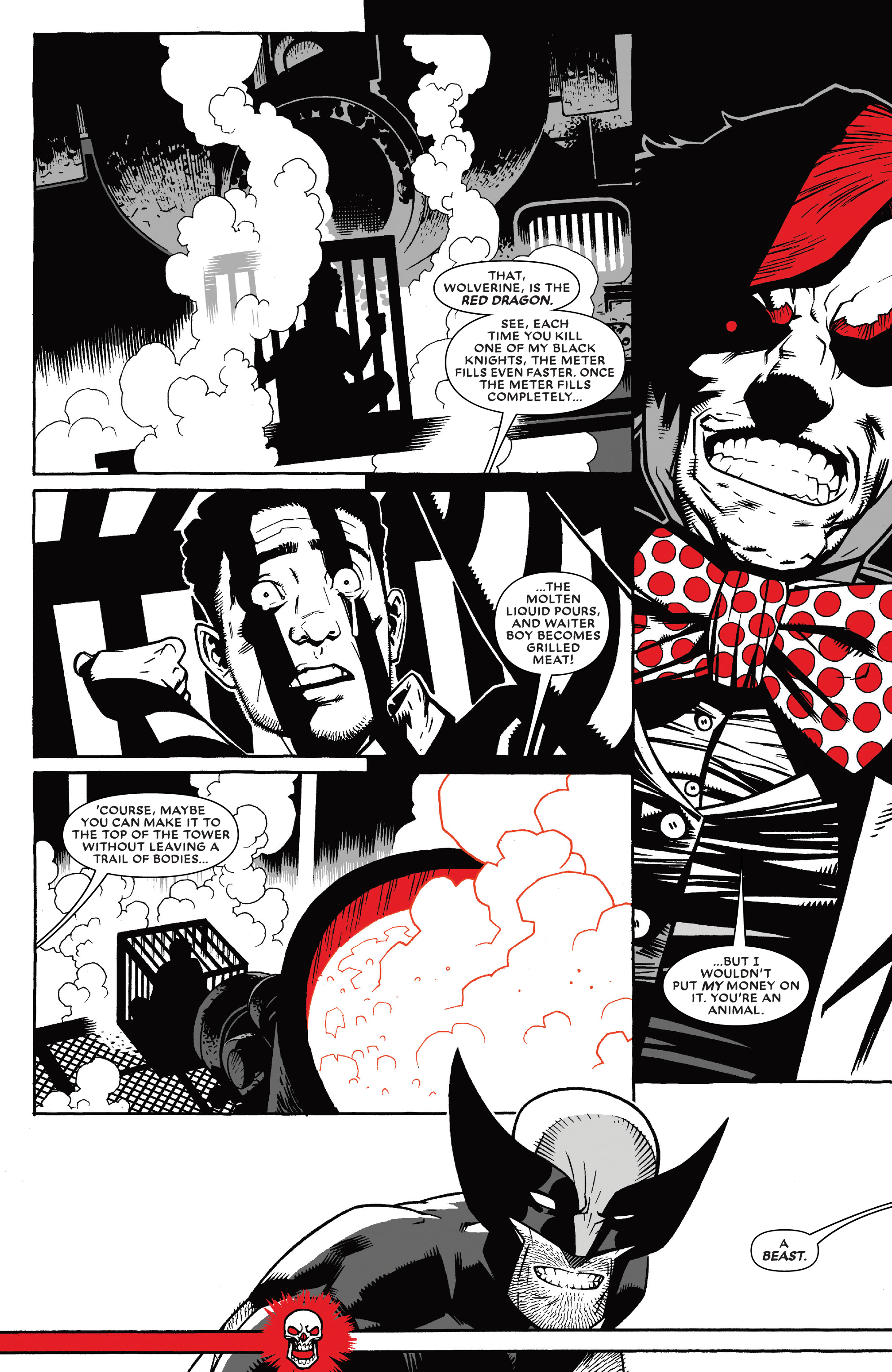 Read online Wolverine: Black, White & Blood comic -  Issue #2 - 16