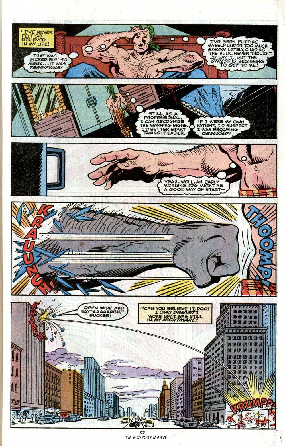 Read online The Incredible Hulk Annual comic -  Issue #16 - 59