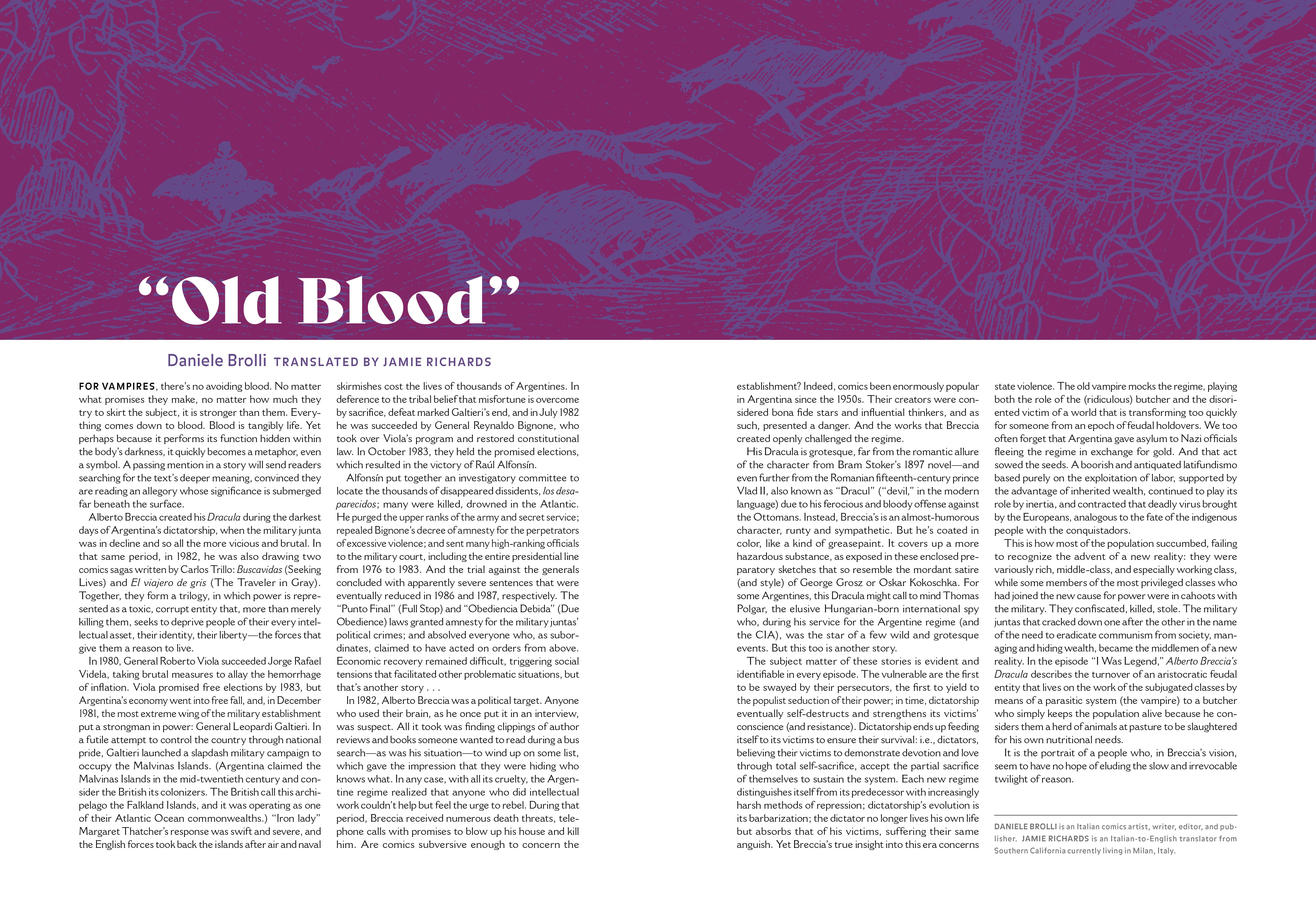 Read online Alberto Breccia's Dracula comic -  Issue # TPB - 77