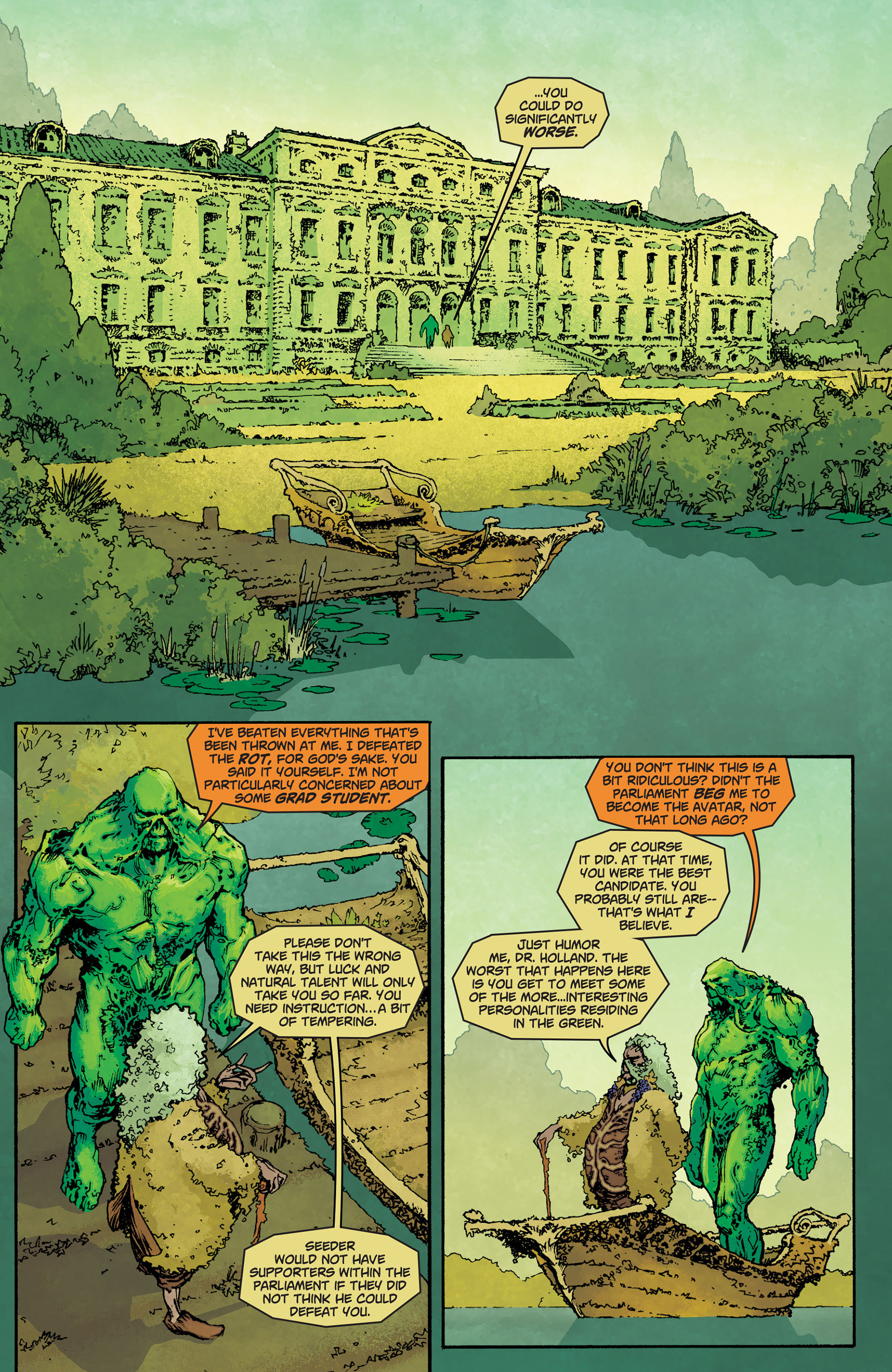 Read online Swamp Thing (2011) comic -  Issue # Annual 2 - 12