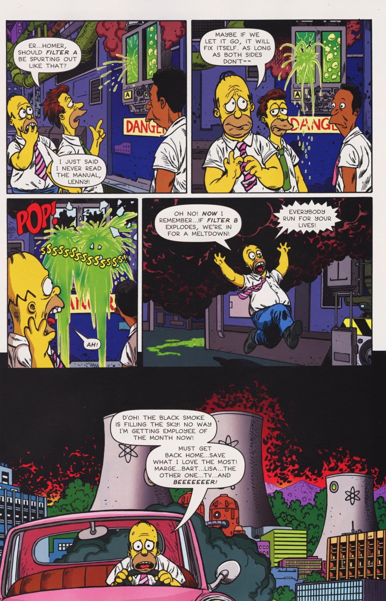 Read online Treehouse of Horror comic -  Issue #14 - 6