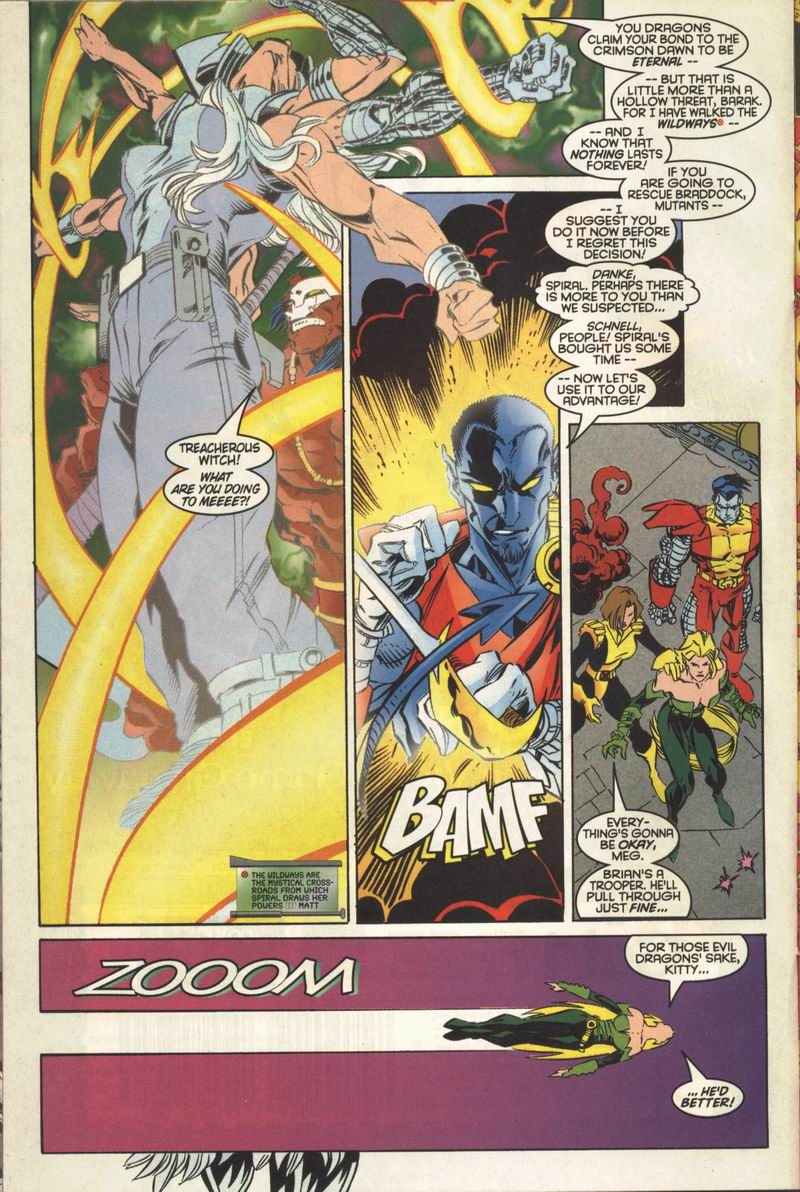 Read online Excalibur (1988) comic -  Issue #110 - 14