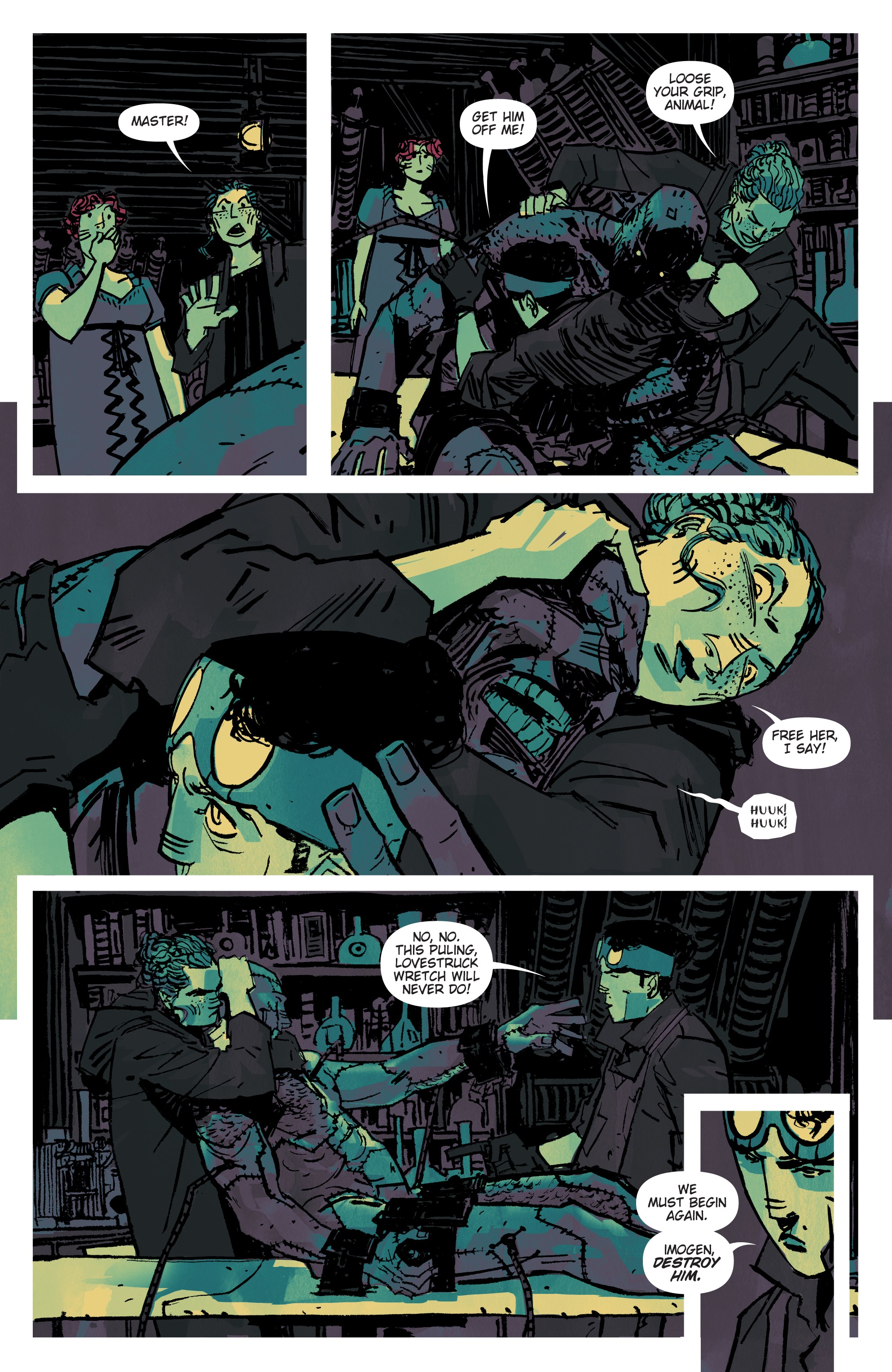 Read online Mary Shelley Monster Hunter comic -  Issue #3 - 13