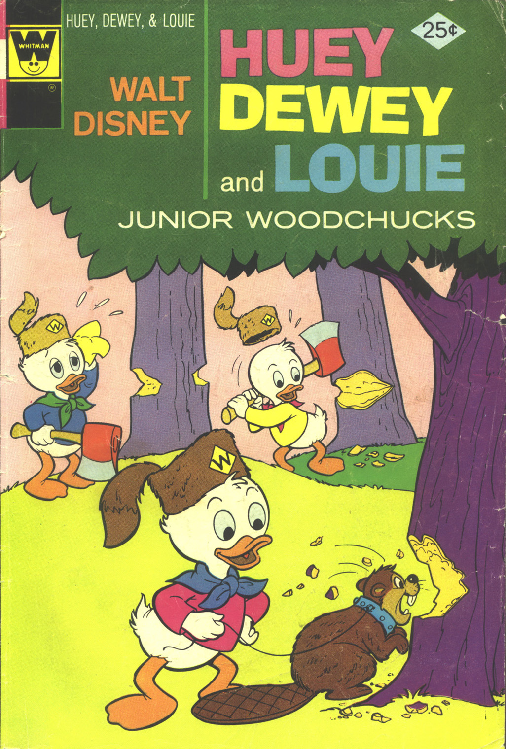 Read online Huey, Dewey, and Louie Junior Woodchucks comic -  Issue #30 - 1
