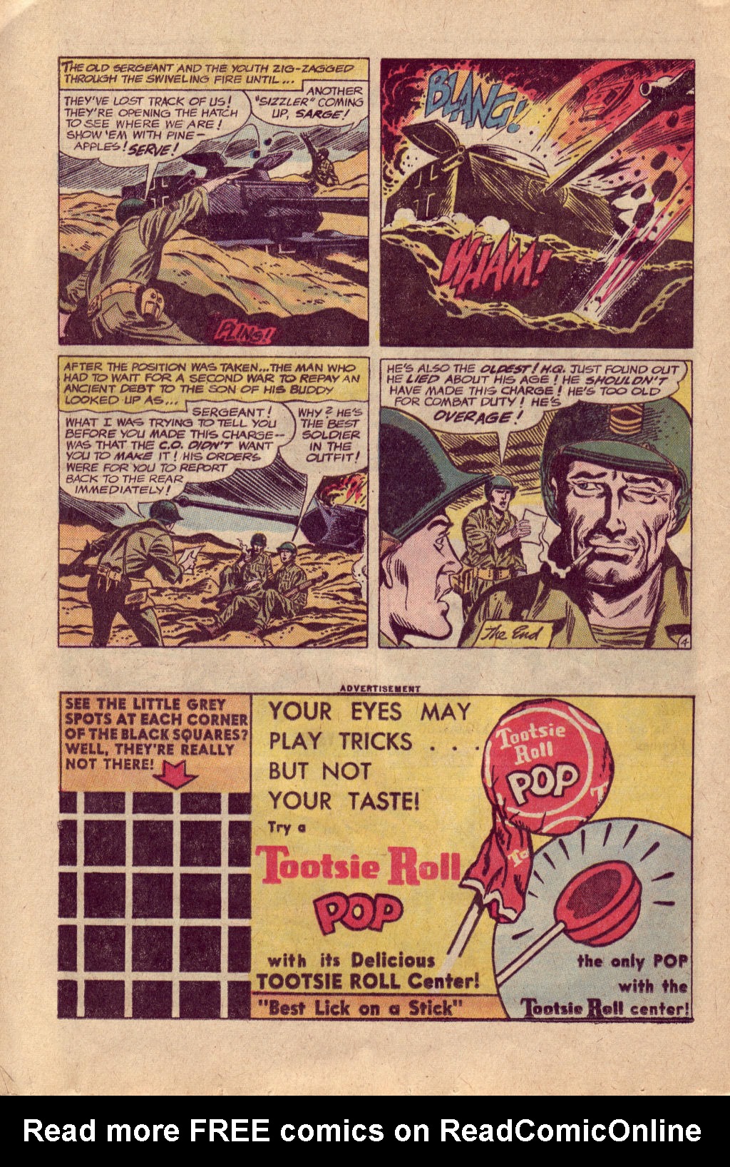 Read online Star Spangled War Stories (1952) comic -  Issue #105 - 32