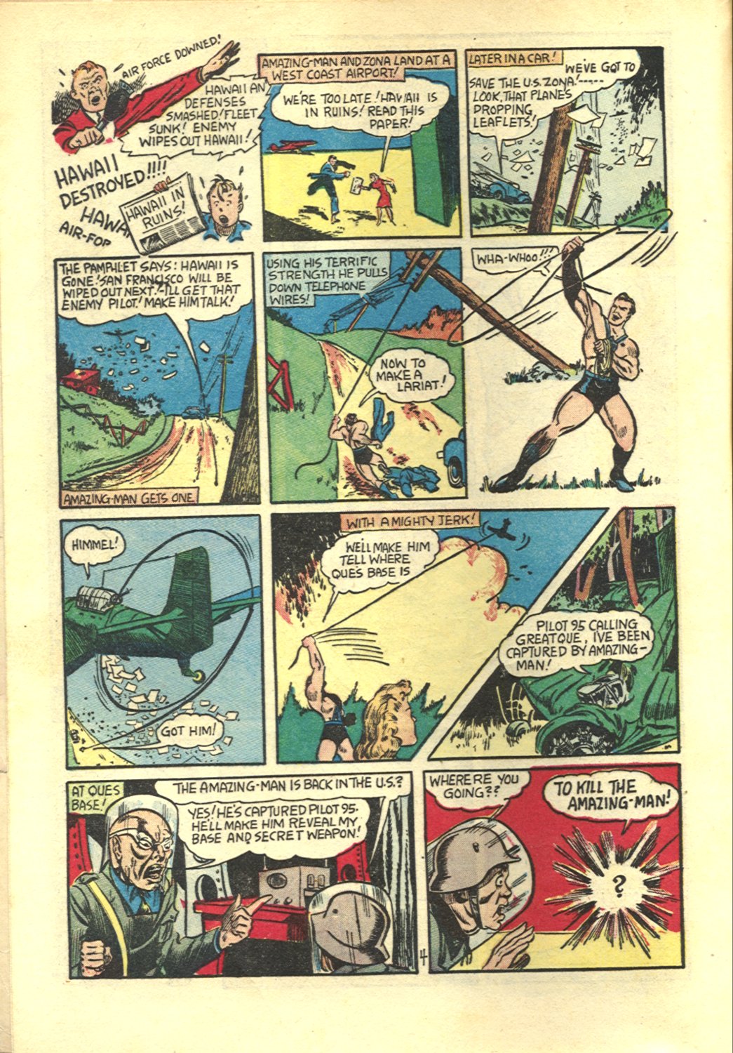 Read online Stars and Stripes Comics comic -  Issue #3 - 6