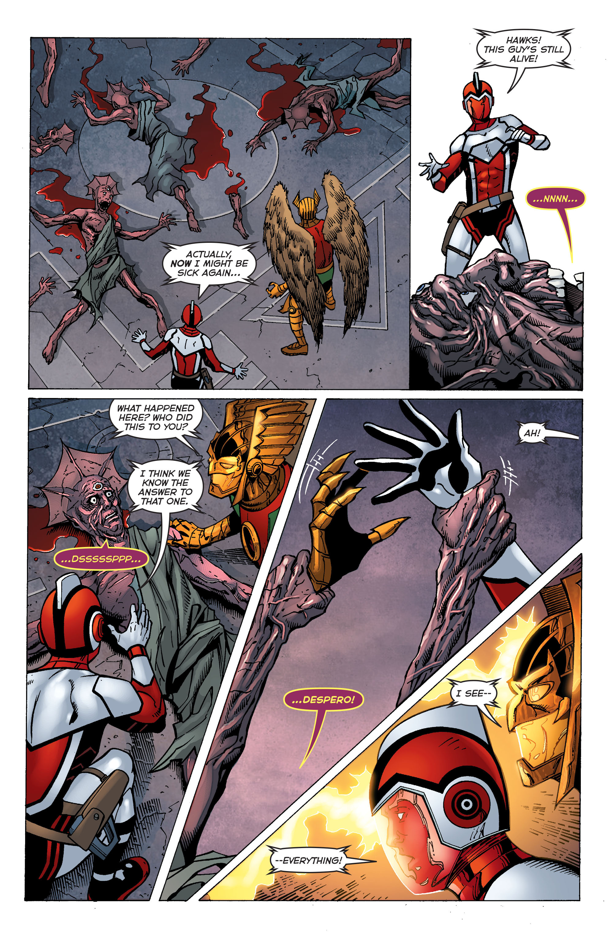 Read online Death of Hawkman comic -  Issue #4 - 11