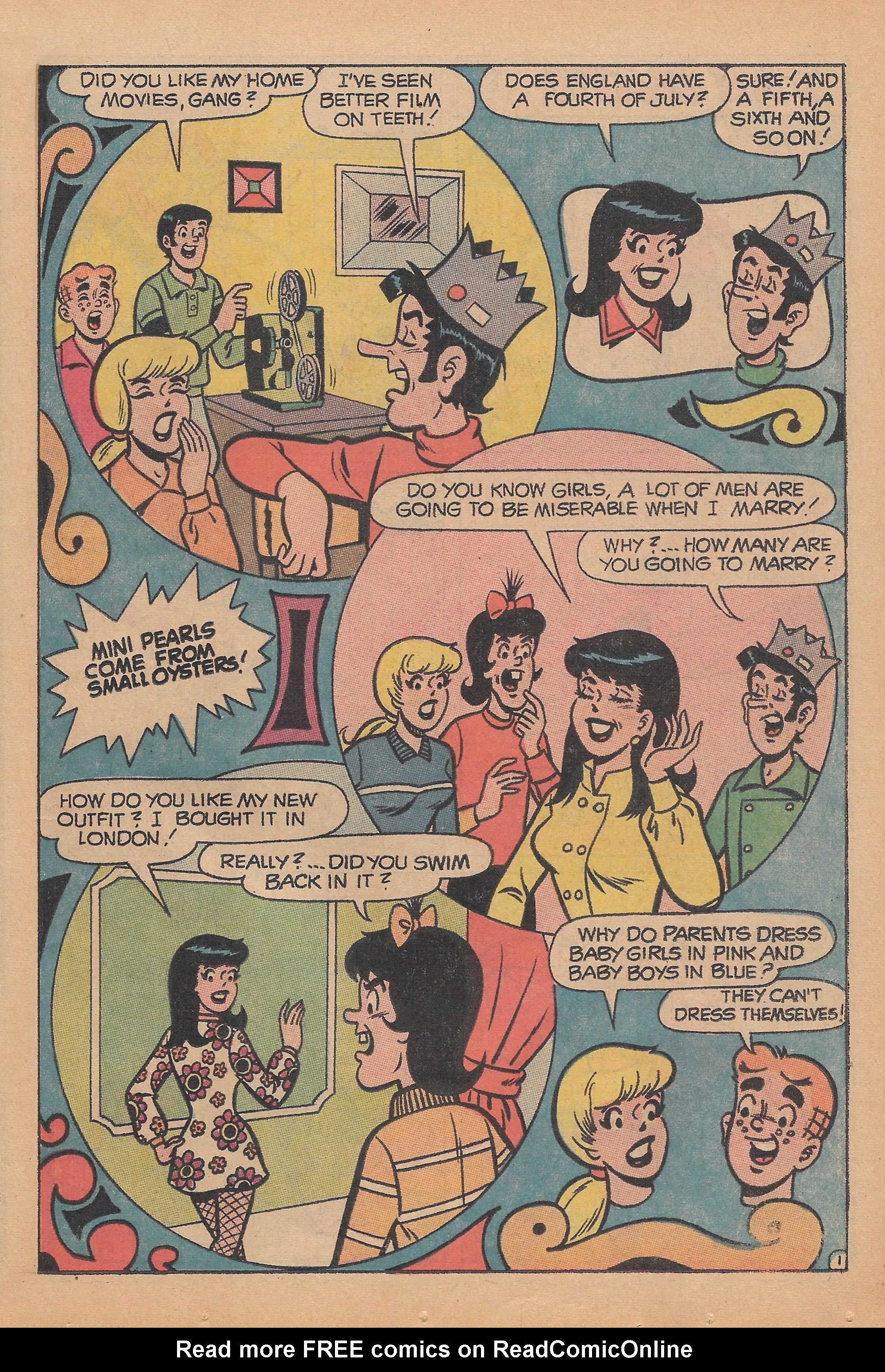 Read online Archie's TV Laugh-Out comic -  Issue #2 - 13