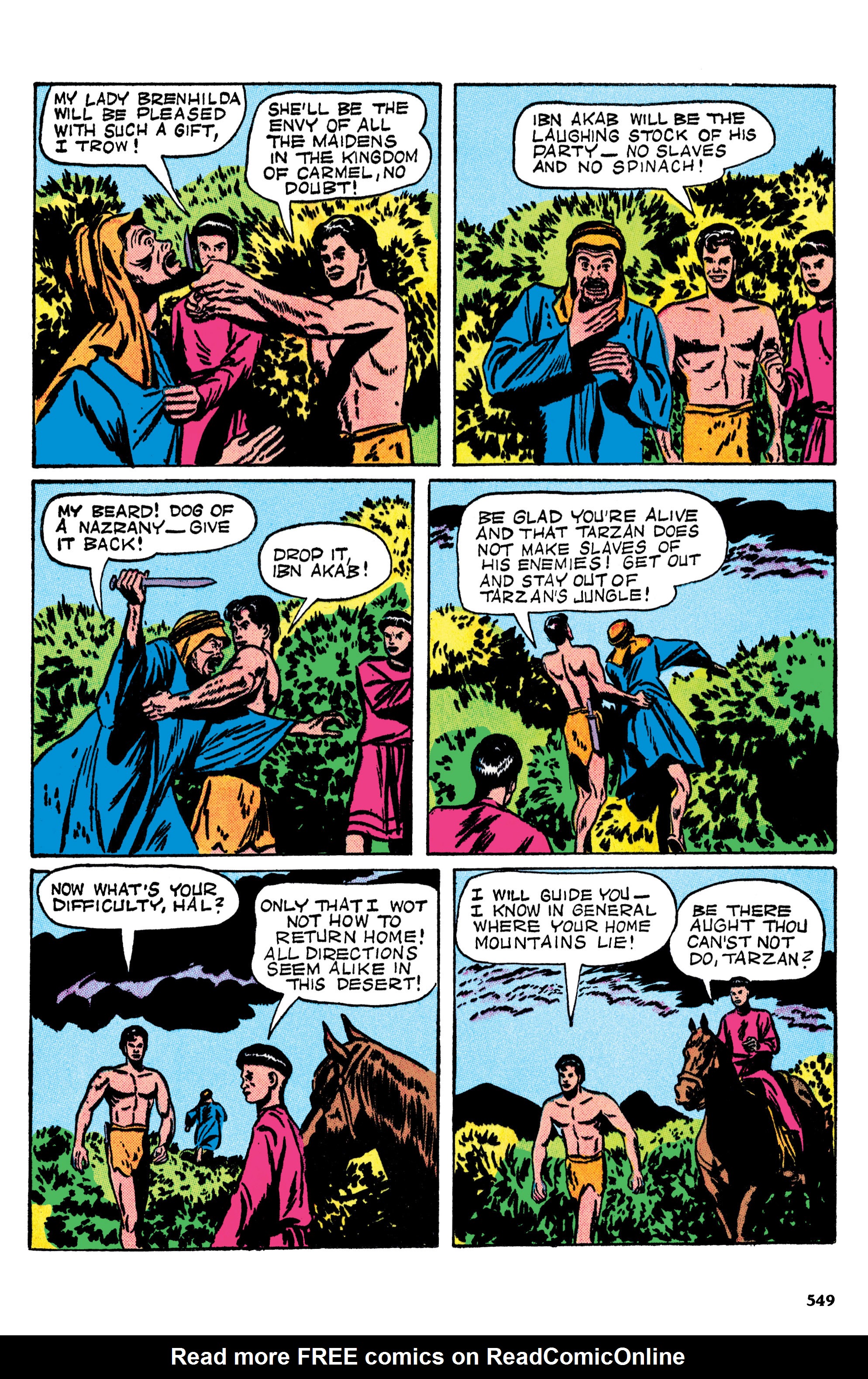 Read online Edgar Rice Burroughs Tarzan: The Jesse Marsh Years Omnibus comic -  Issue # TPB (Part 6) - 51