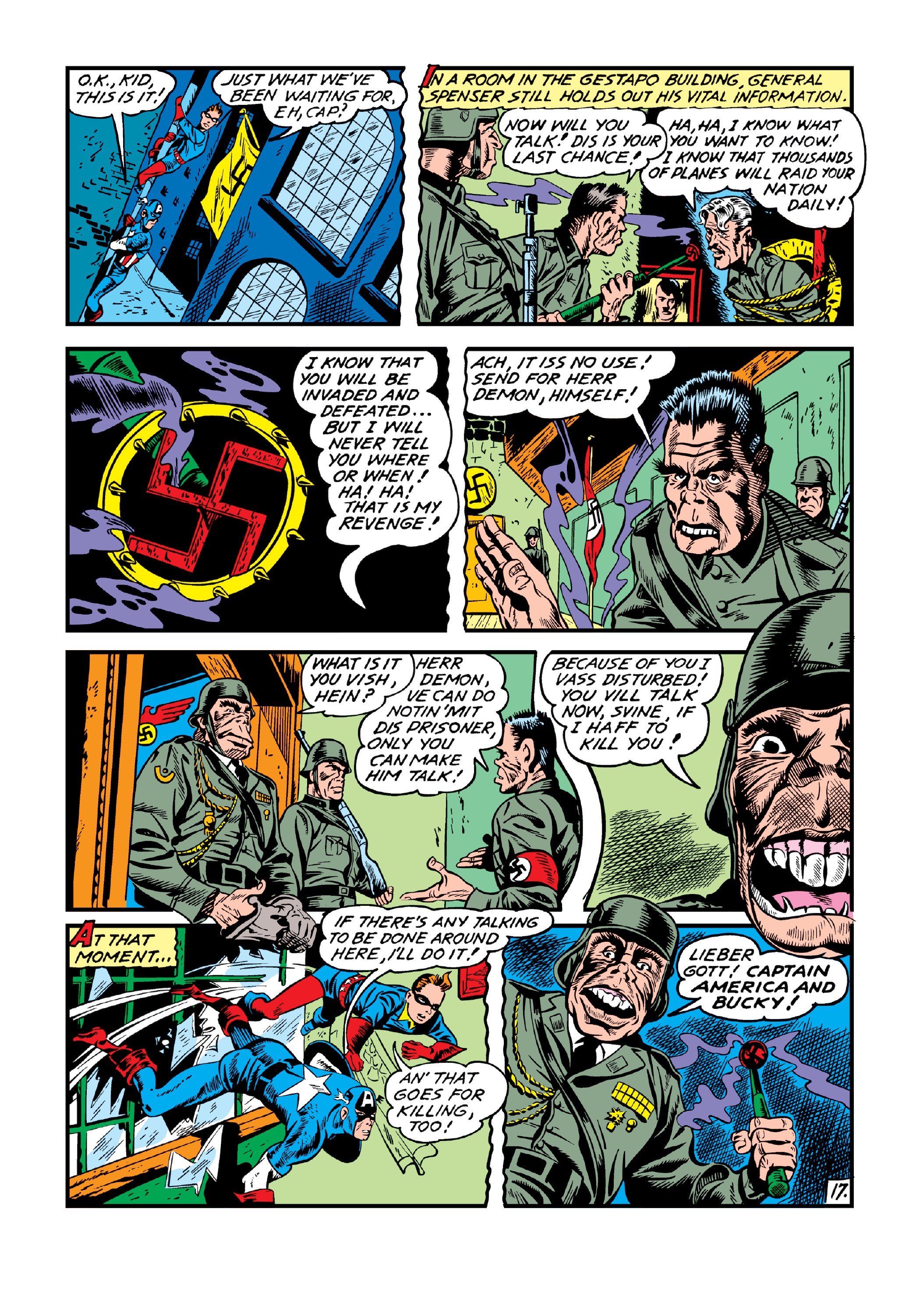 Read online Marvel Masterworks: Golden Age Captain America comic -  Issue # TPB 5 (Part 2) - 91