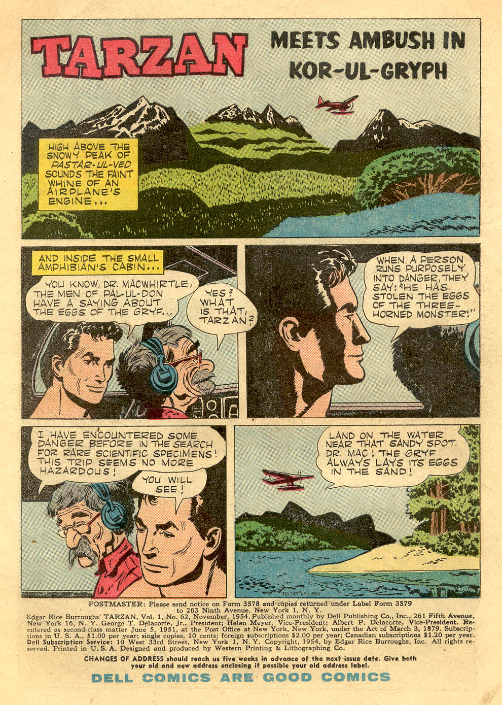 Read online Tarzan (1948) comic -  Issue #62 - 4