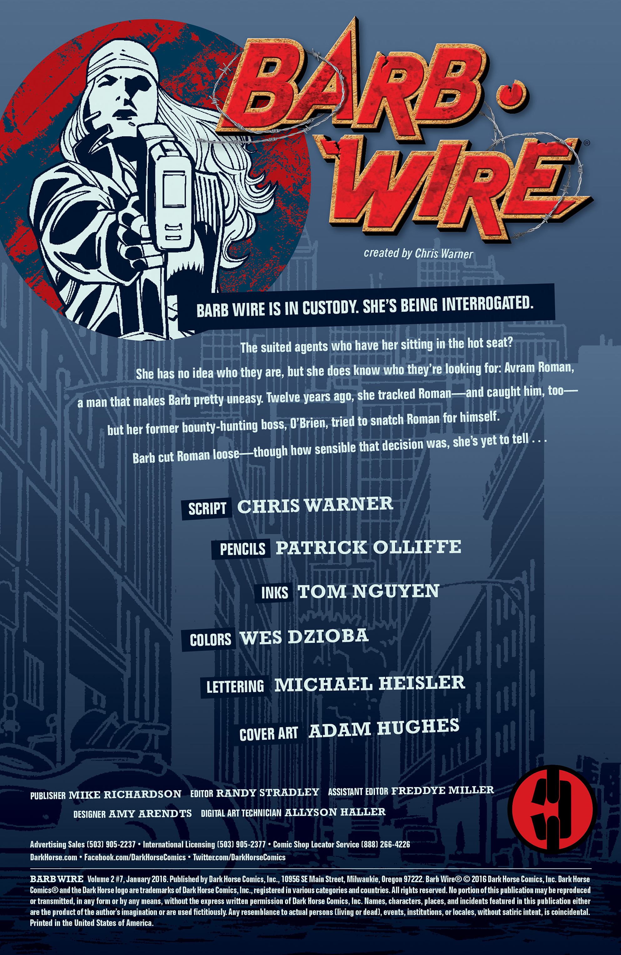 Read online Barb Wire (2015) comic -  Issue #7 - 2