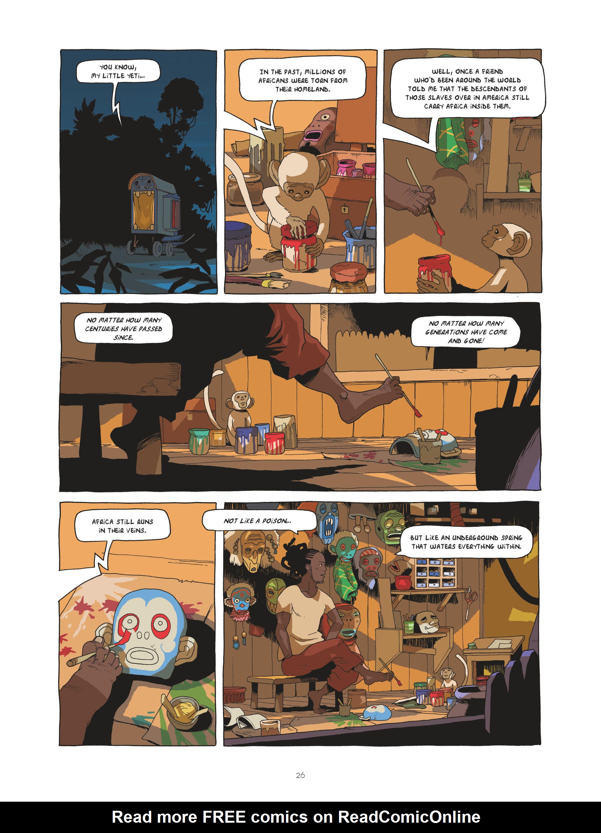 Read online Zidrou-Beuchot's African Trilogy comic -  Issue # TPB 1 - 26