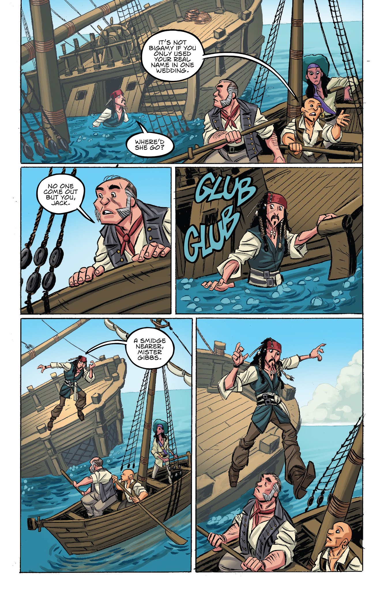 Read online Disney Pirates of the Caribbean comic -  Issue #3 - 10