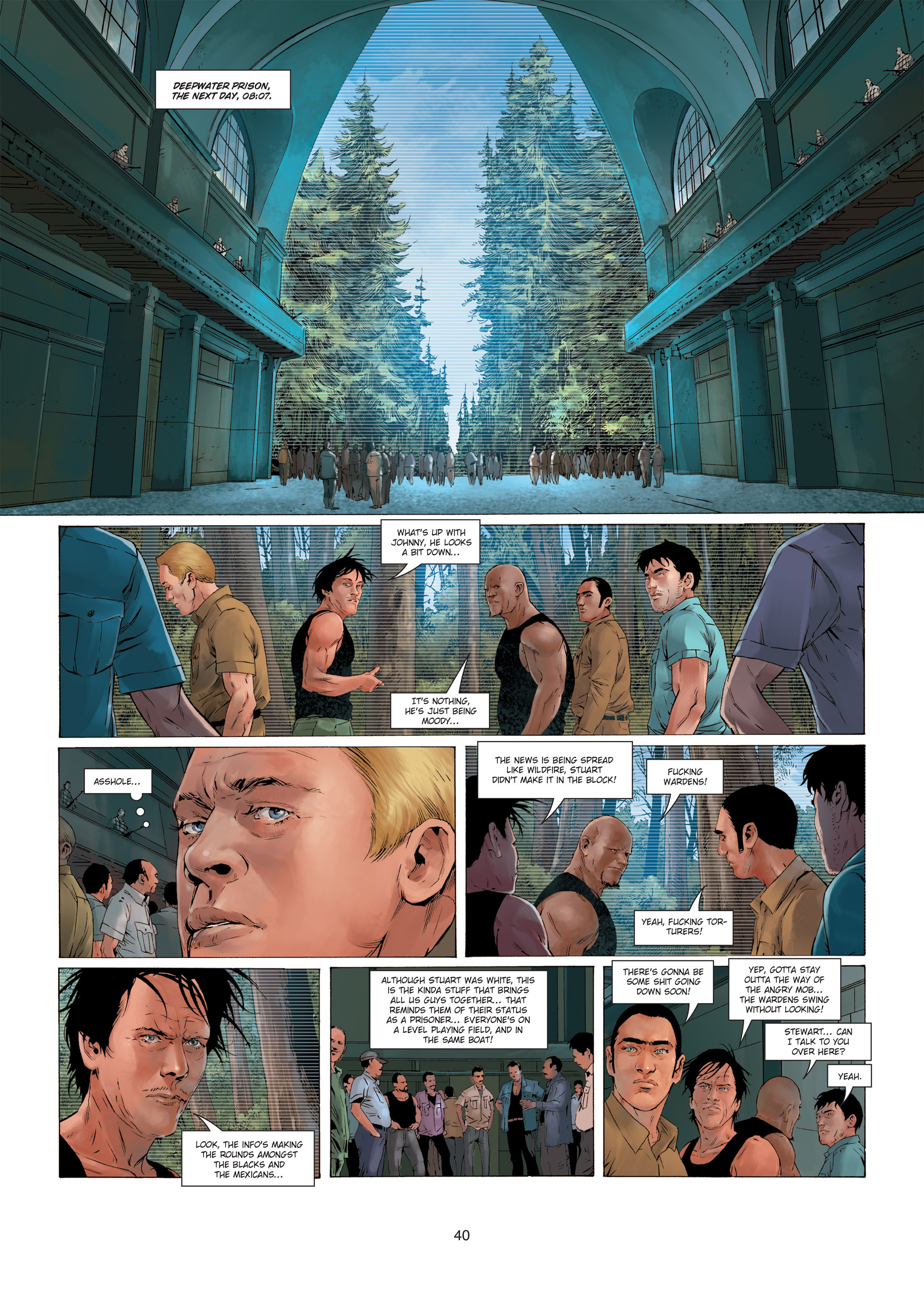 Read online Deepwater Prison comic -  Issue #1 - 40