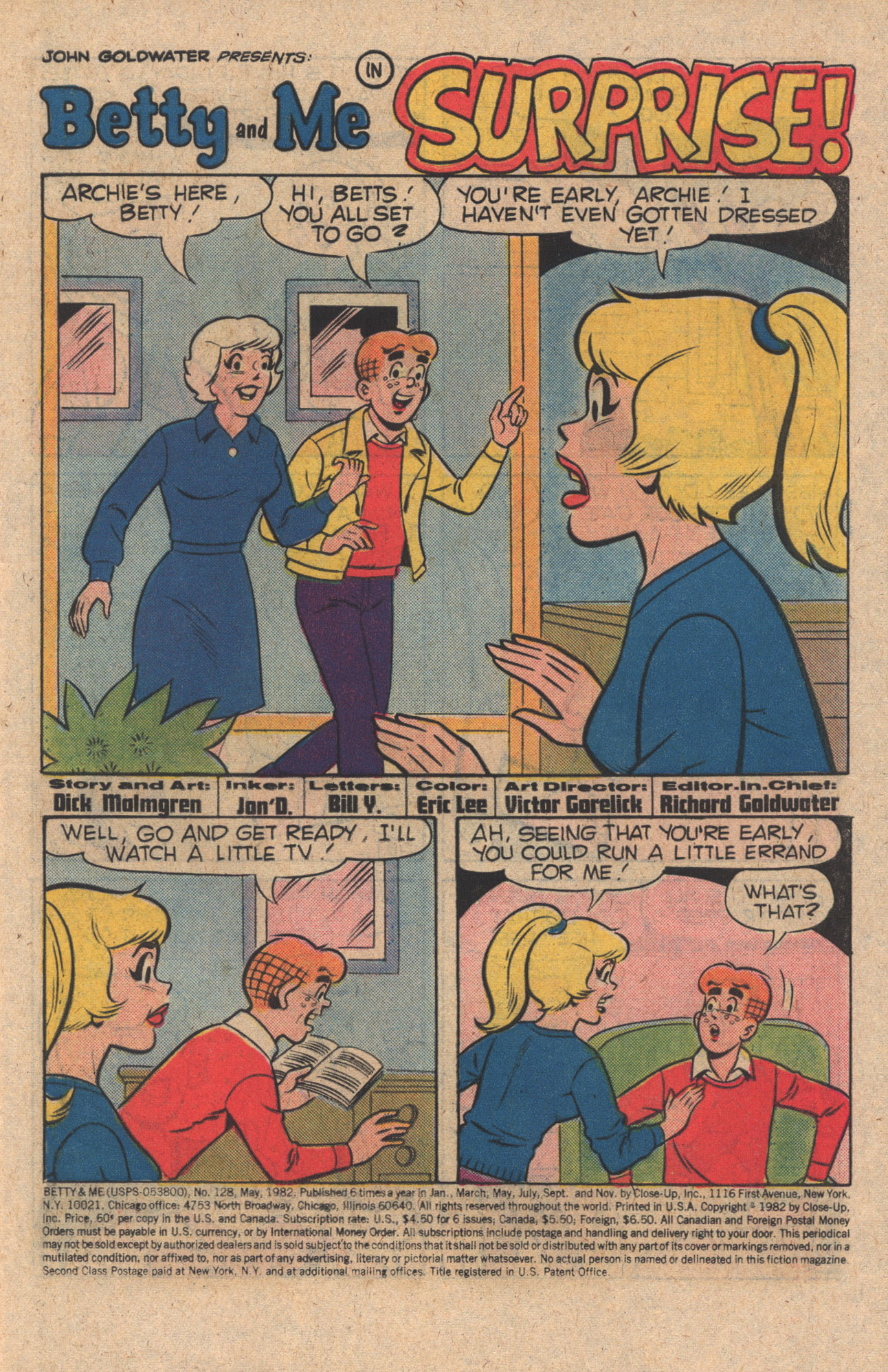 Read online Betty and Me comic -  Issue #128 - 3