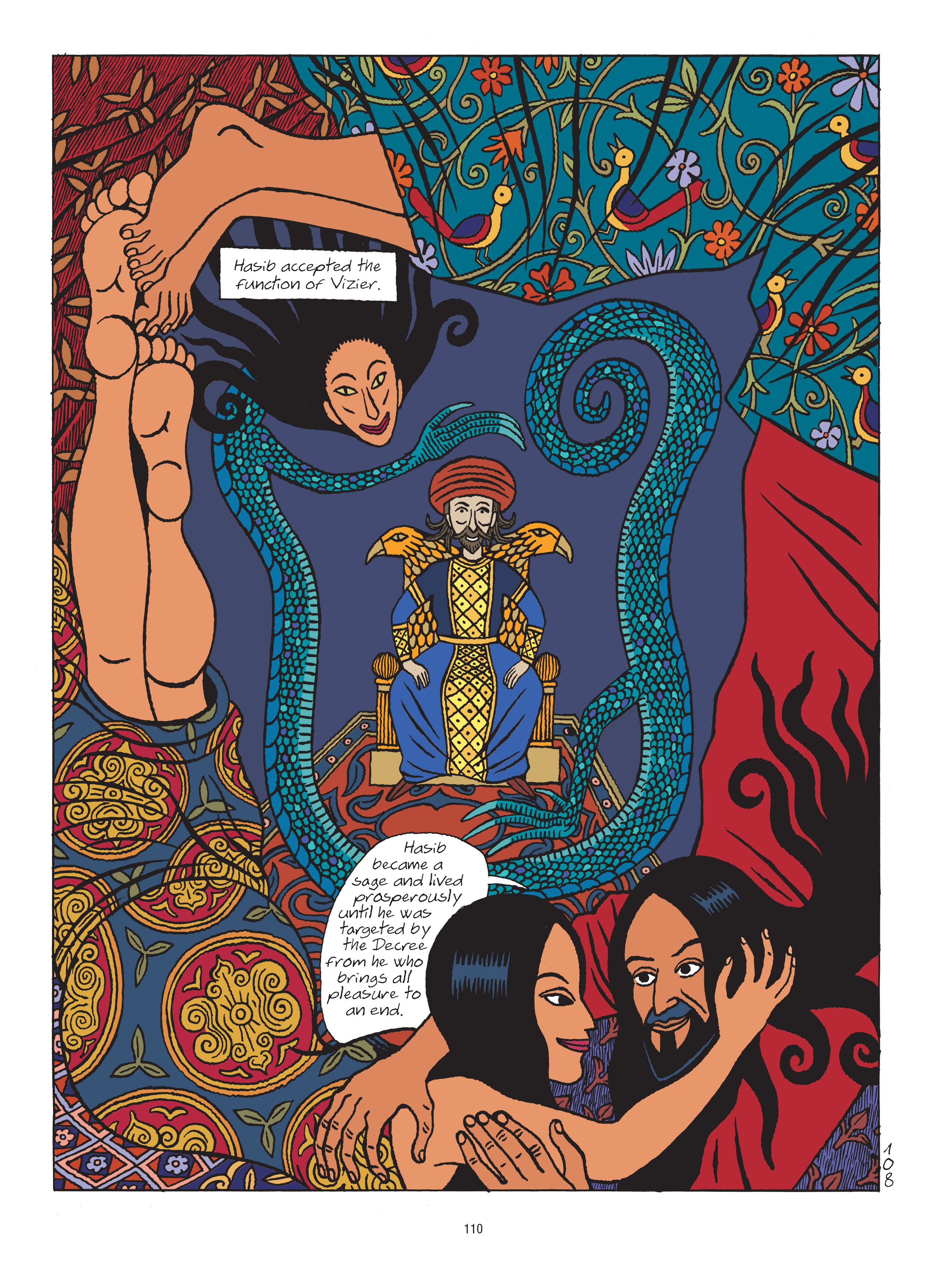 Read online A Tale of a Thousand and One Nights: HASIB & the Queen of Serpents comic -  Issue # TPB - 110