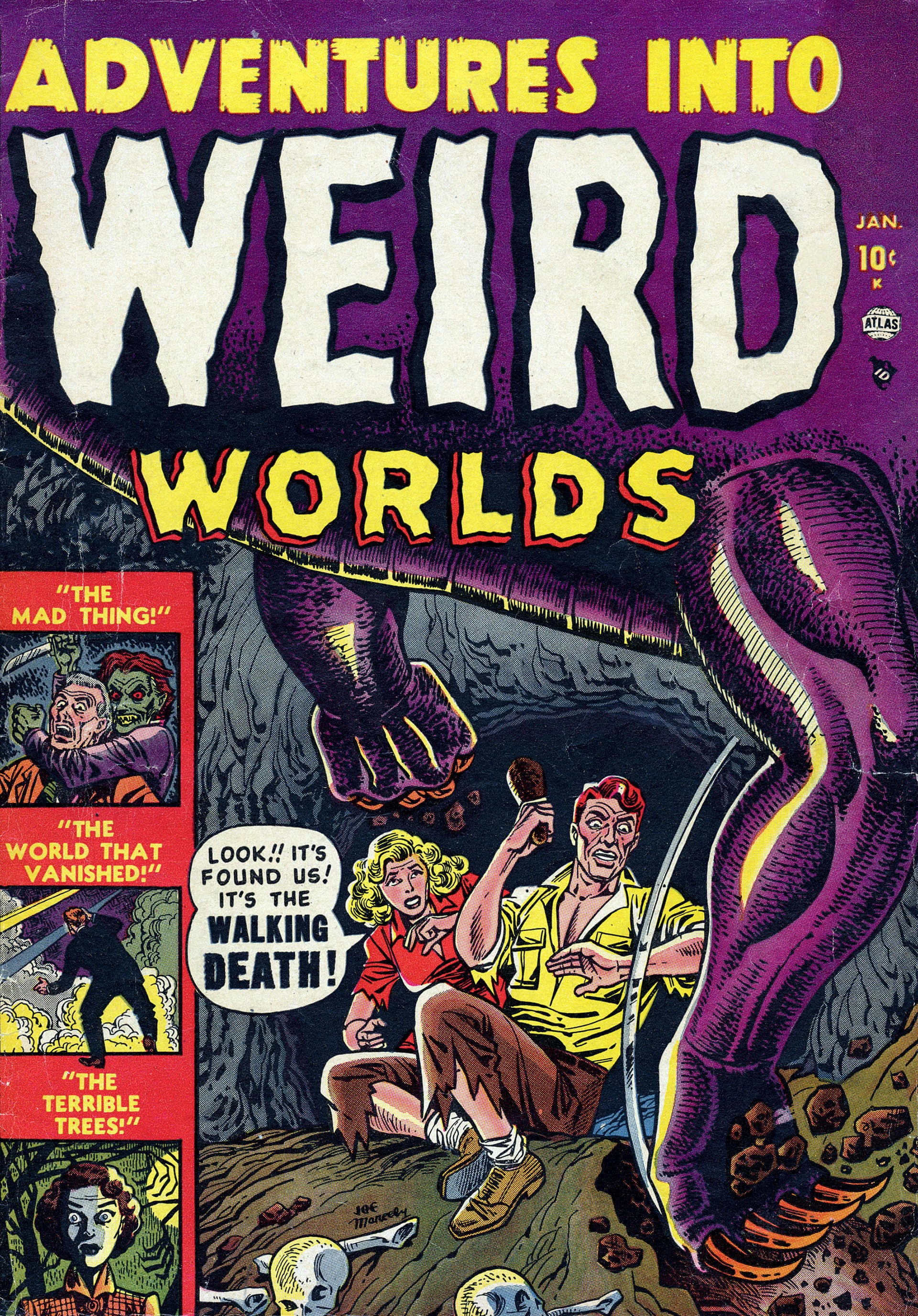 Read online Adventures into Weird Worlds comic -  Issue #1 - 1