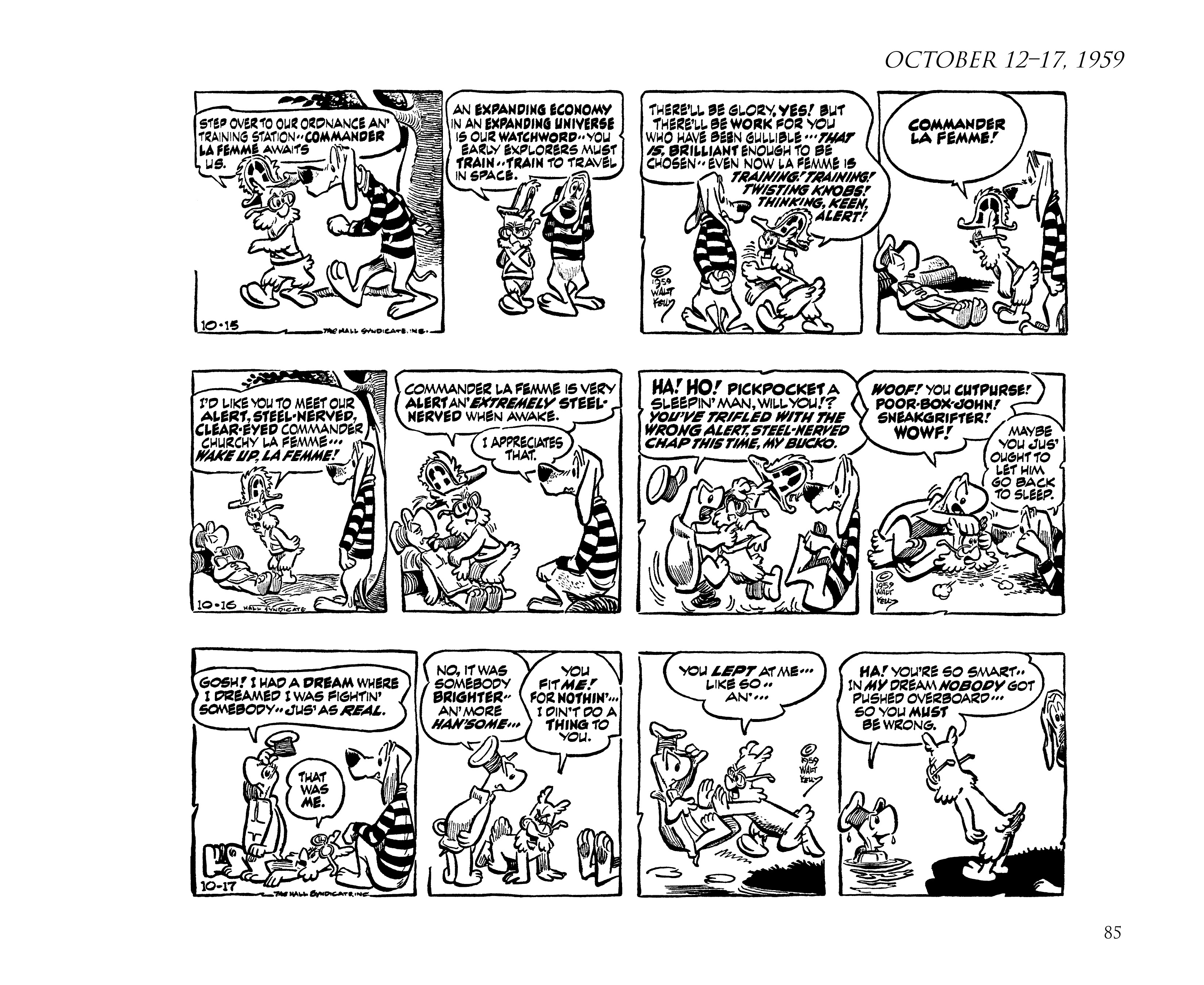 Read online Pogo by Walt Kelly: The Complete Syndicated Comic Strips comic -  Issue # TPB 6 (Part 1) - 95