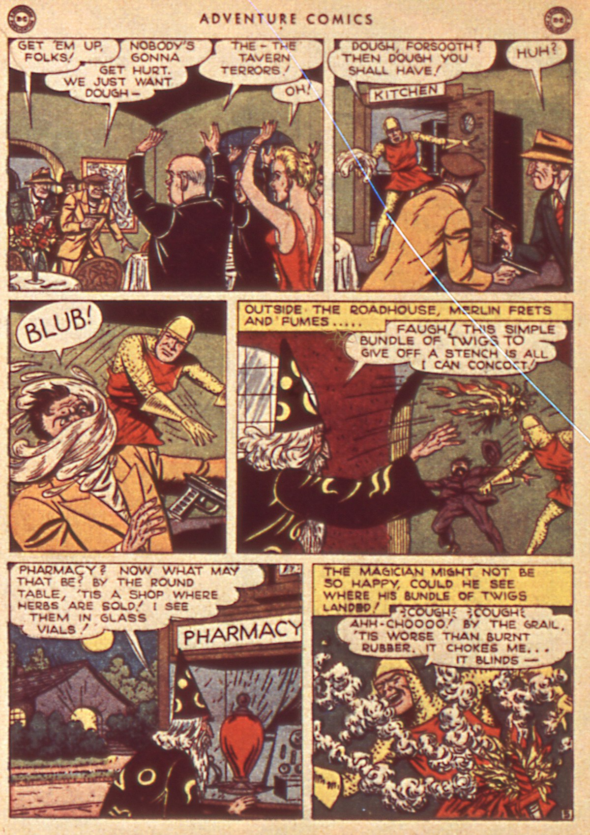 Read online Adventure Comics (1938) comic -  Issue #107 - 34