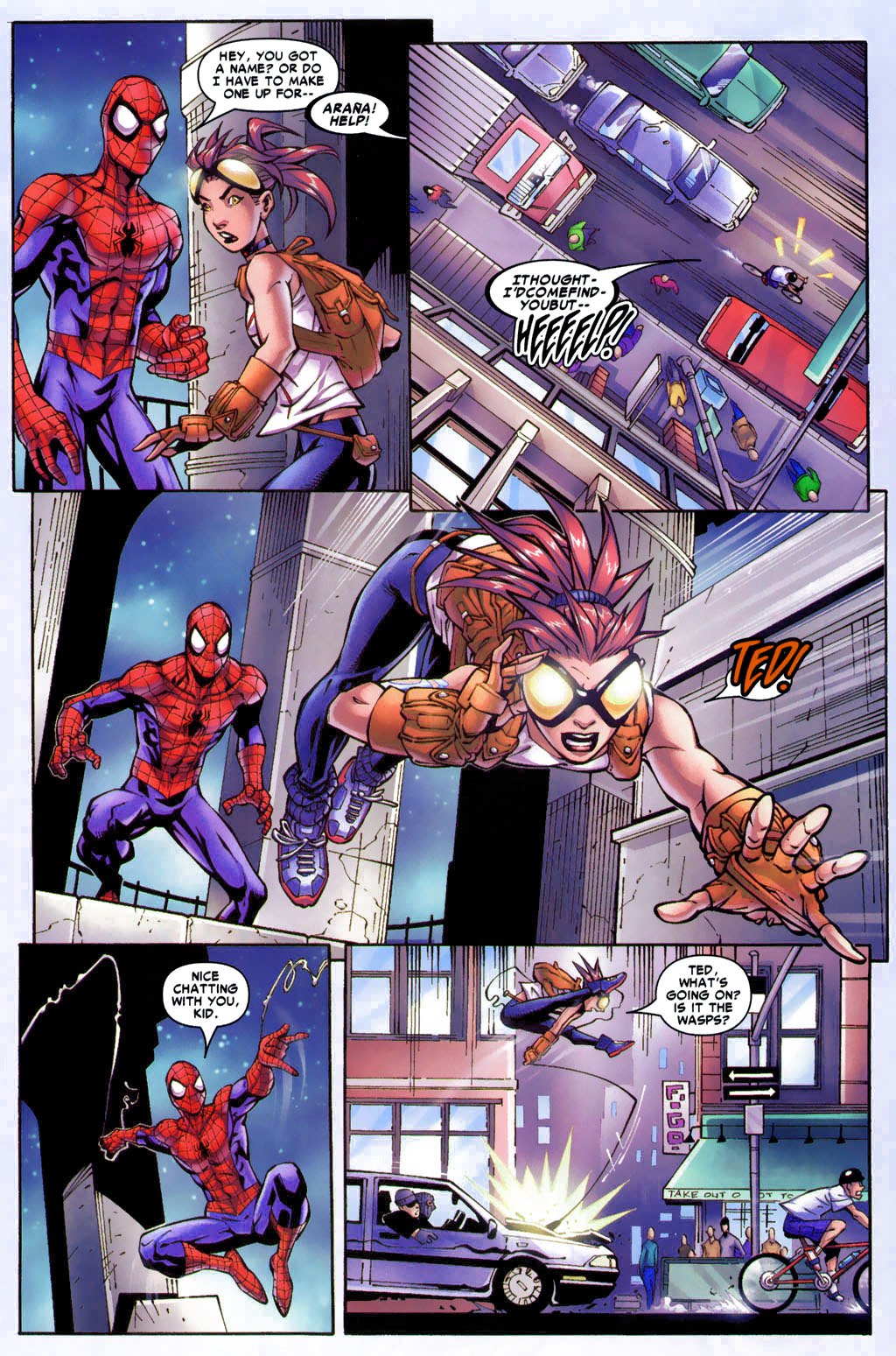 Read online Araña: Heart of the Spider comic -  Issue #4 - 12