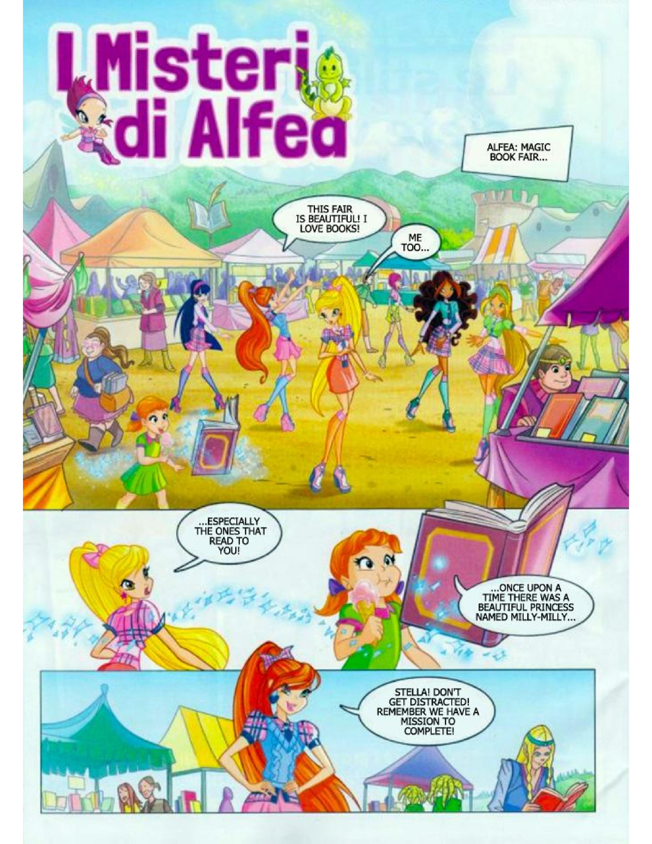 Read online Winx Club Comic comic -  Issue #140 - 1