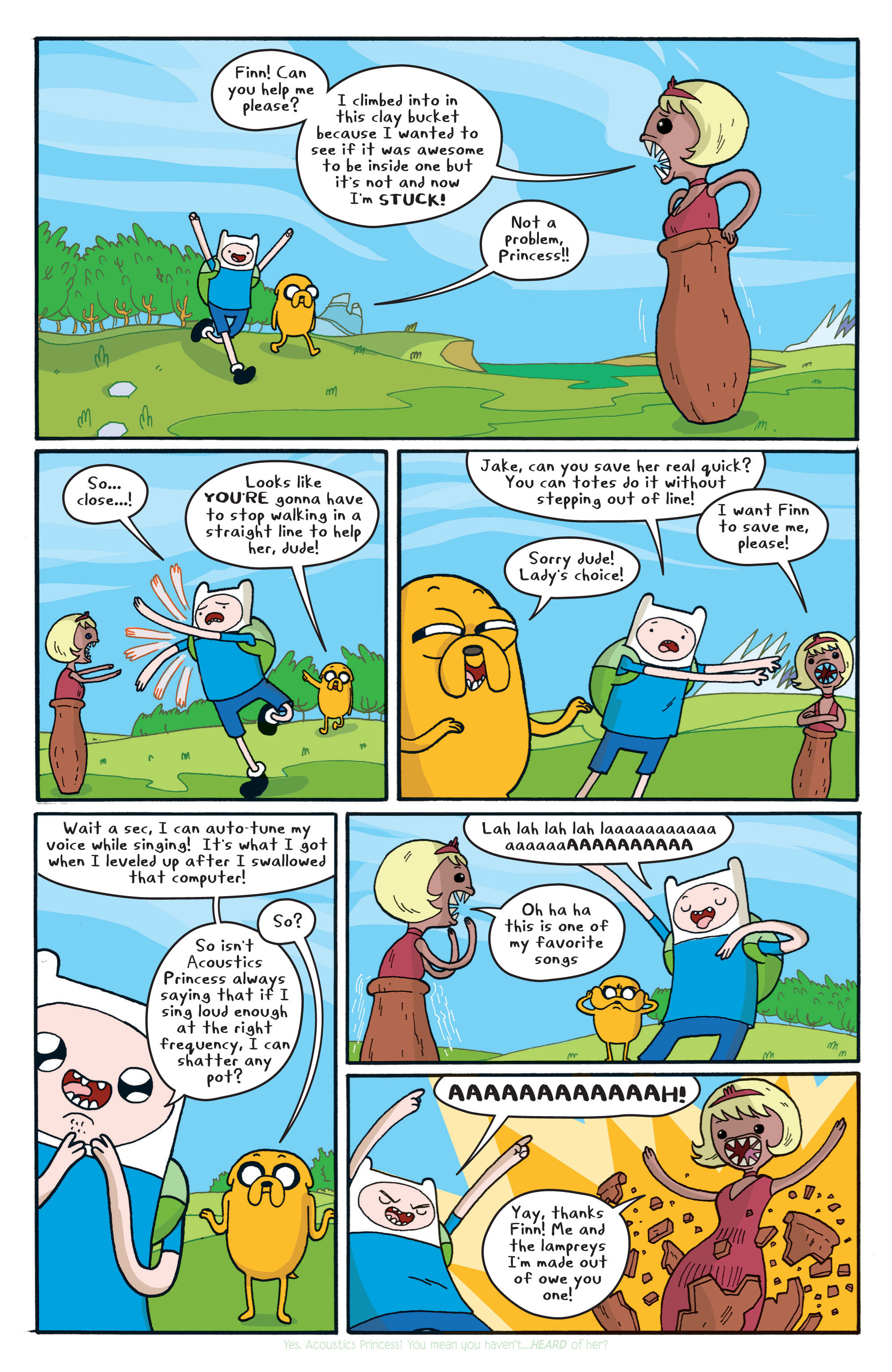 Read online Adventure Time comic -  Issue #5 - 12