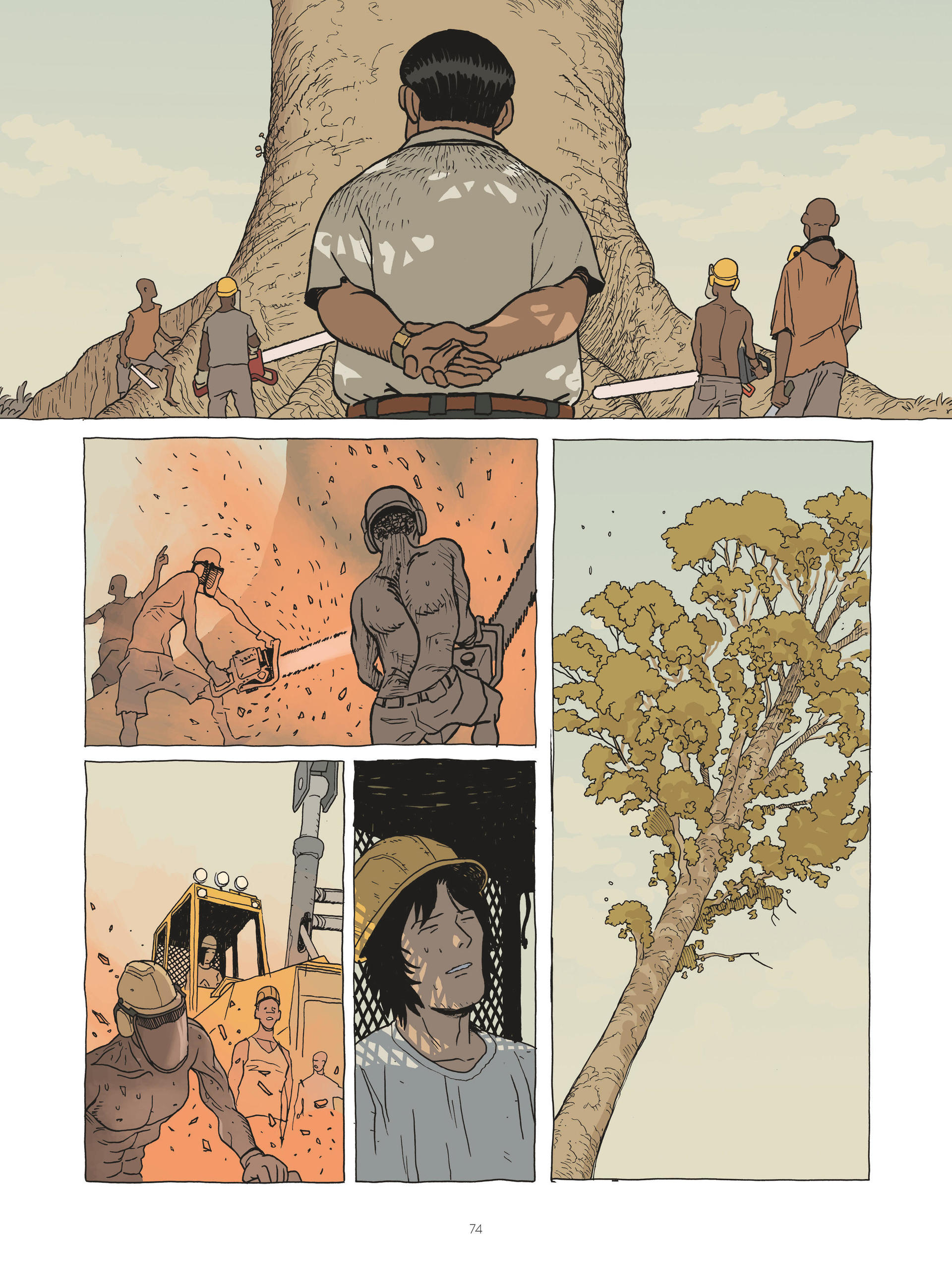 Read online Zidrou-Beuchot's African Trilogy comic -  Issue # TPB 3 - 74