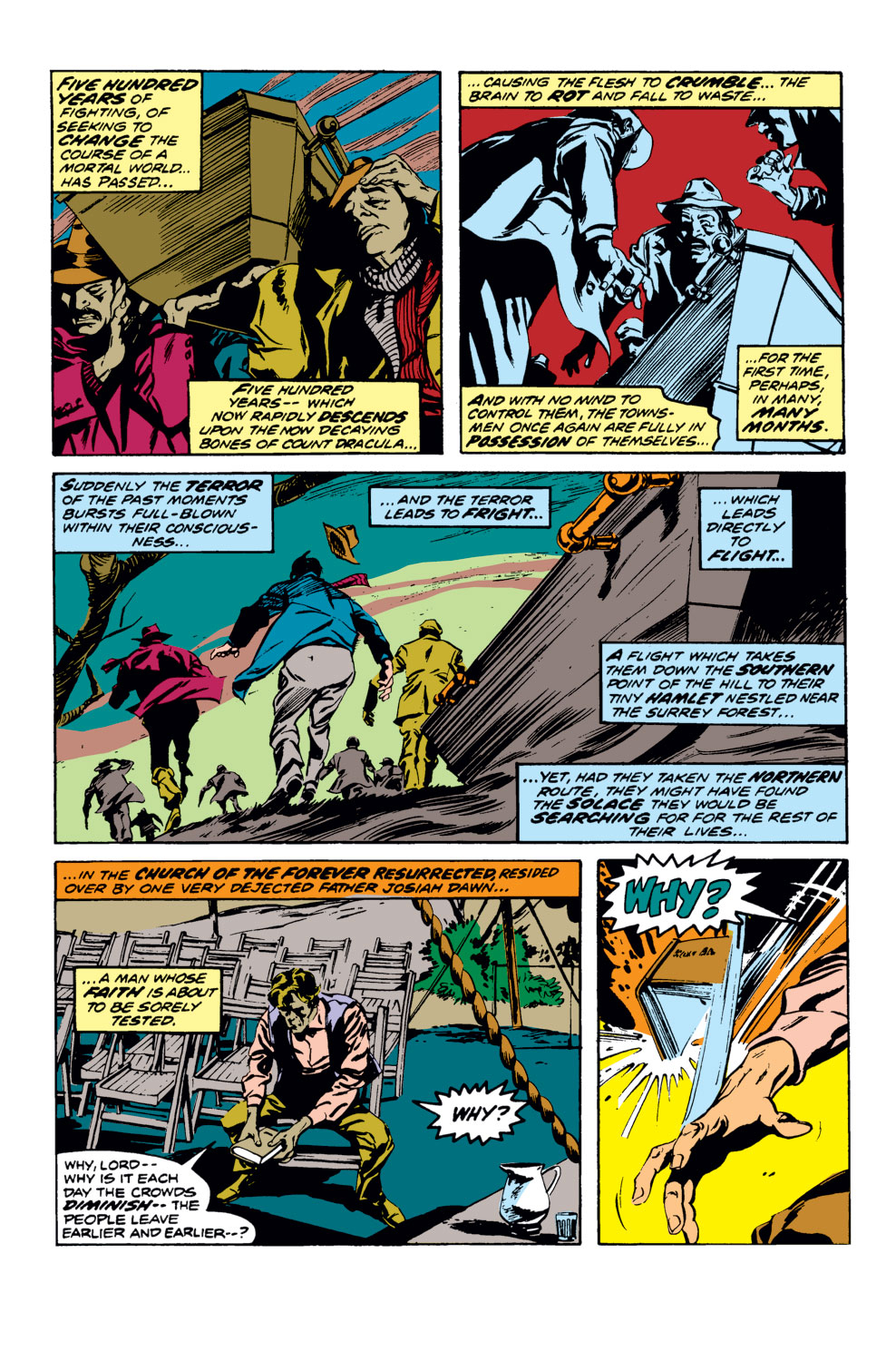 Read online Tomb of Dracula (1972) comic -  Issue #14 - 9