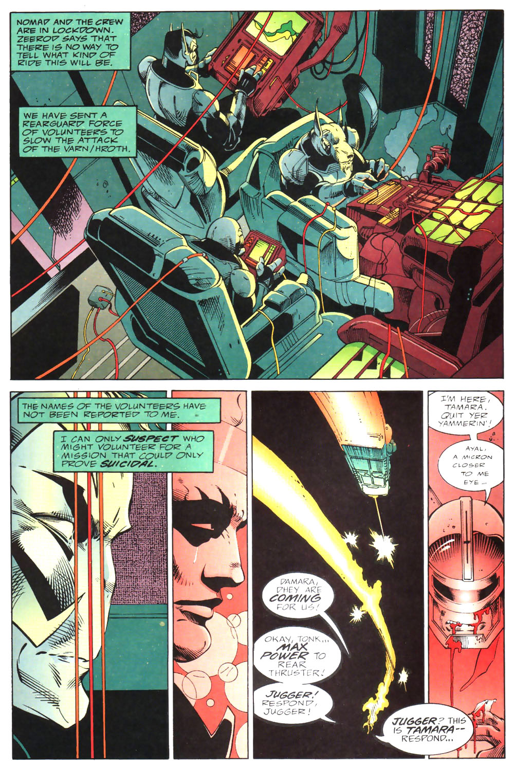 Read online Alien Legion: On the Edge comic -  Issue #3 - 6
