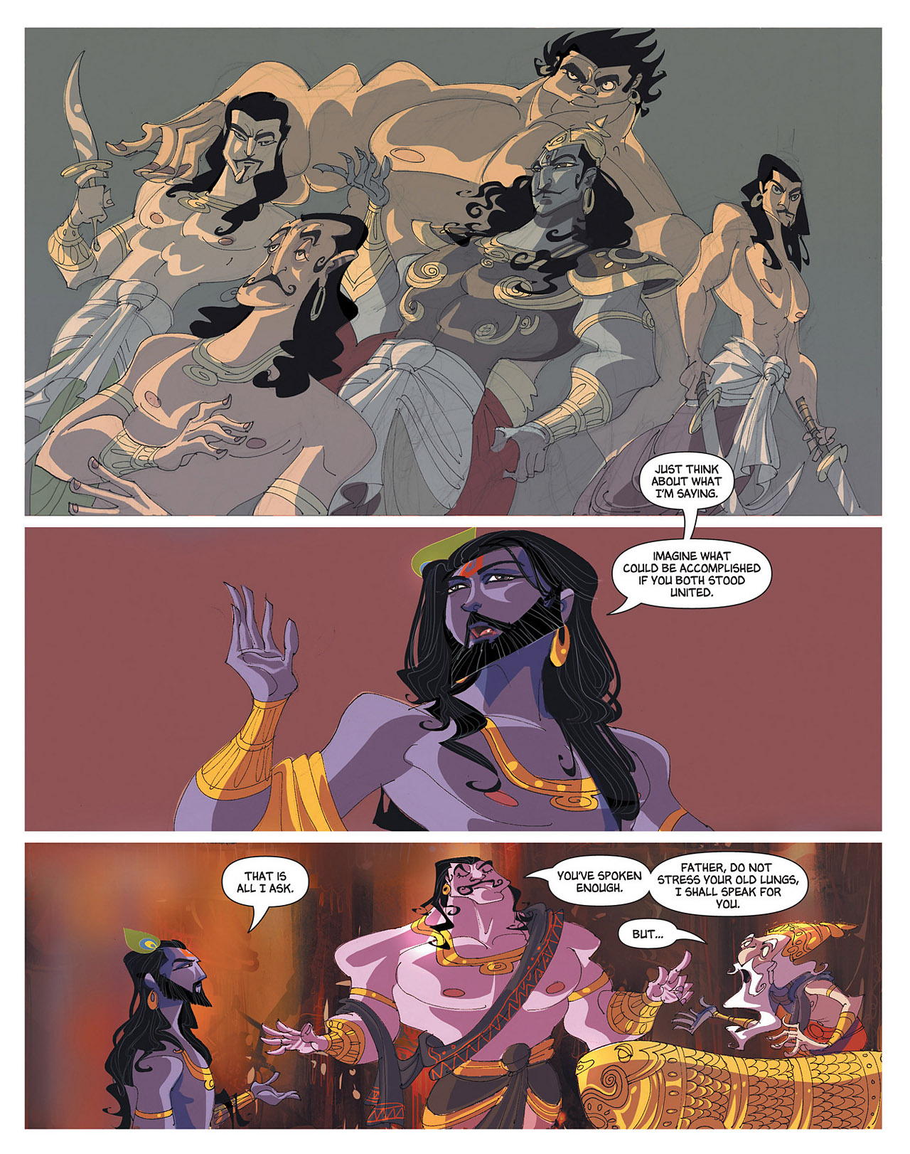 Read online Krishna: A Journey Within comic -  Issue # TPB (Part 2) - 6