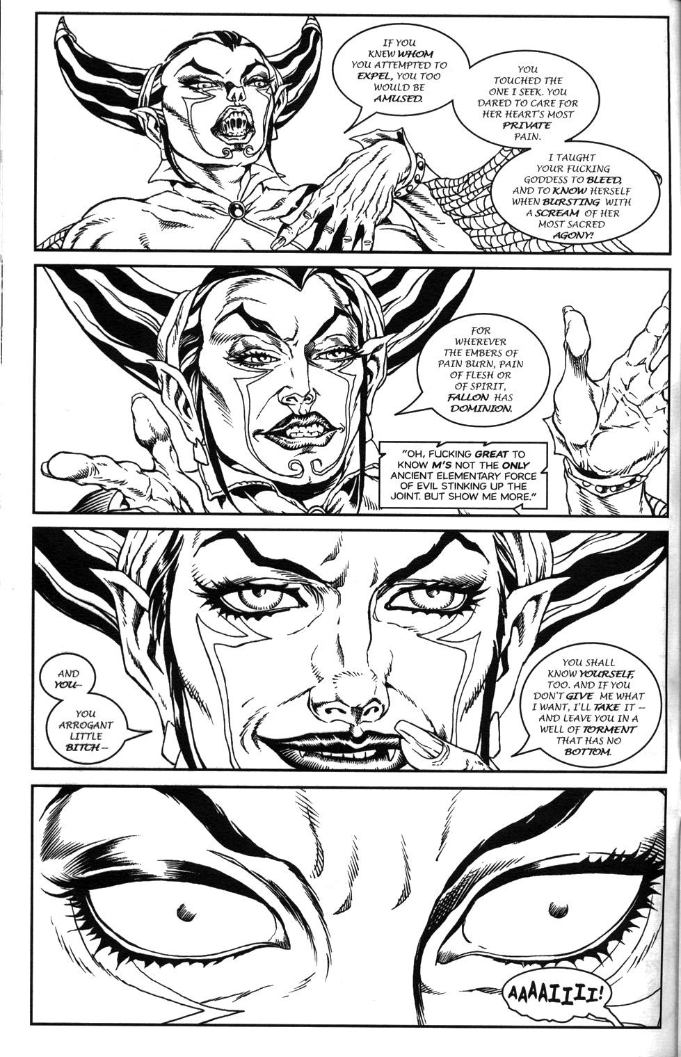 Read online Faust: Singha's Talons comic -  Issue #1 - 10