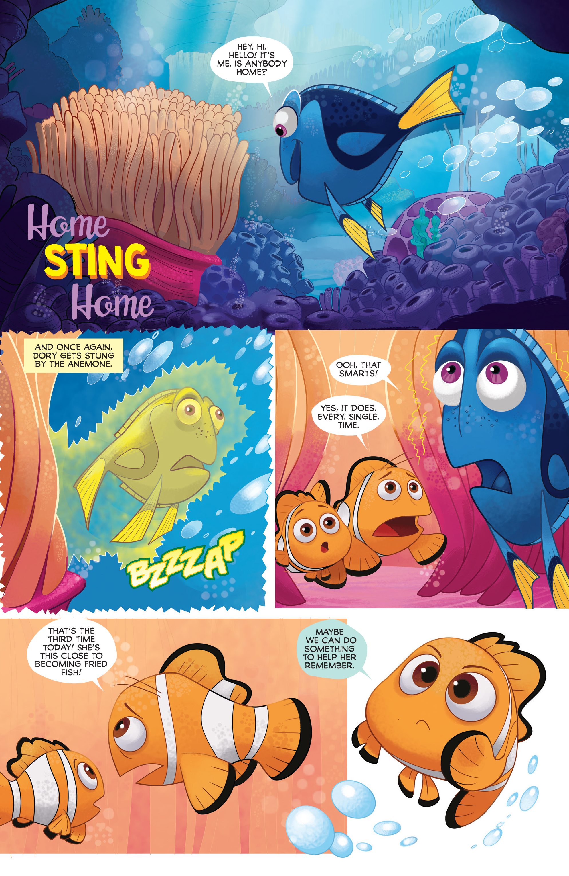Read online Disney Pixar Finding Dory comic -  Issue #4 - 24