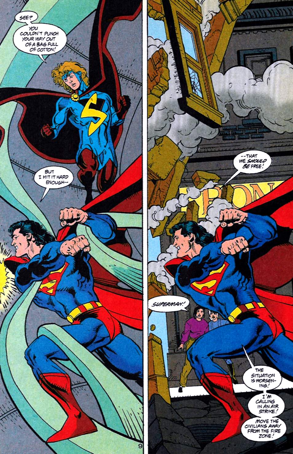 Read online Superman (1987) comic -  Issue #96 - 10