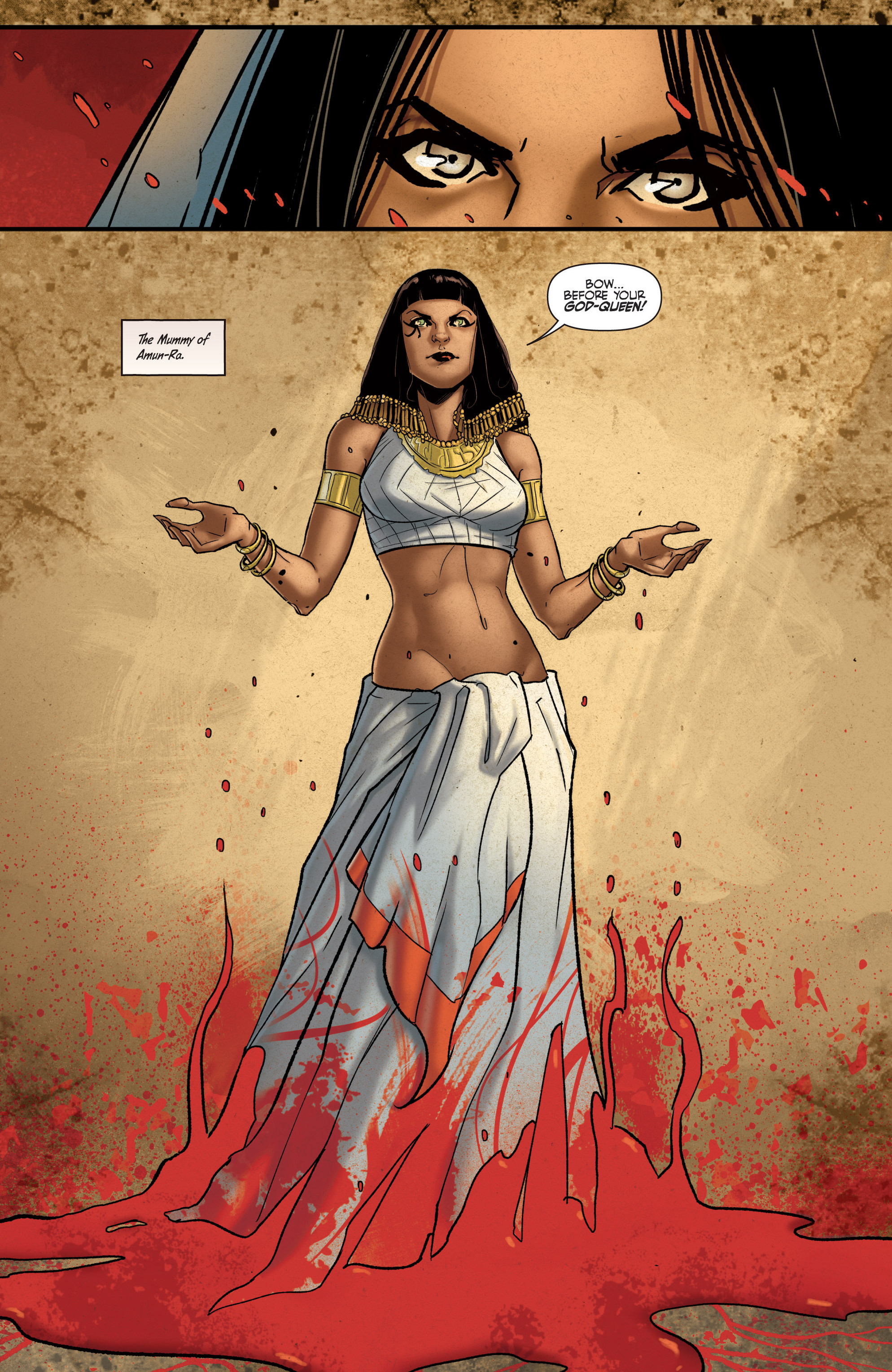 Read online Van Helsing vs The Mummy of Amun-Ra comic -  Issue #4 - 14