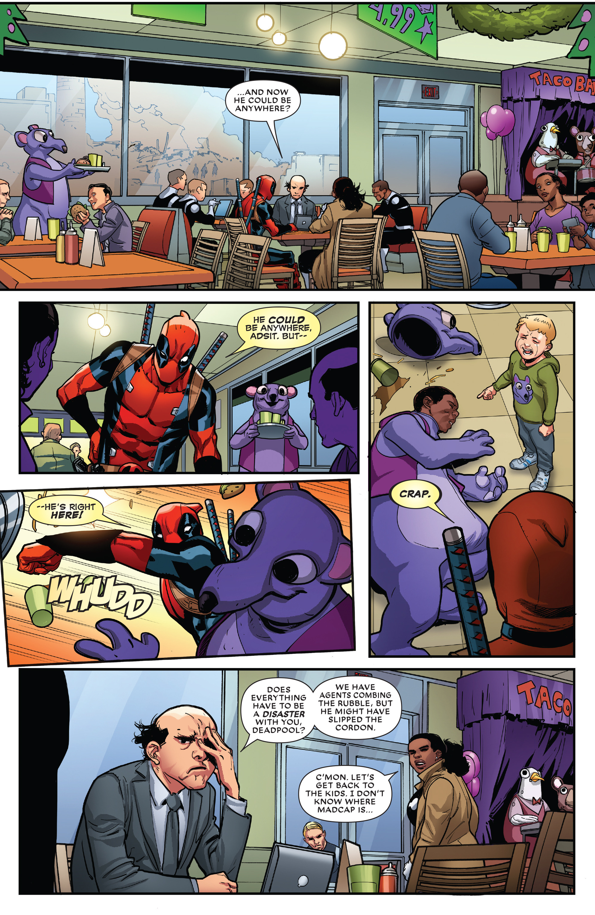 Read online Deadpool (2016) comic -  Issue #24 - 17