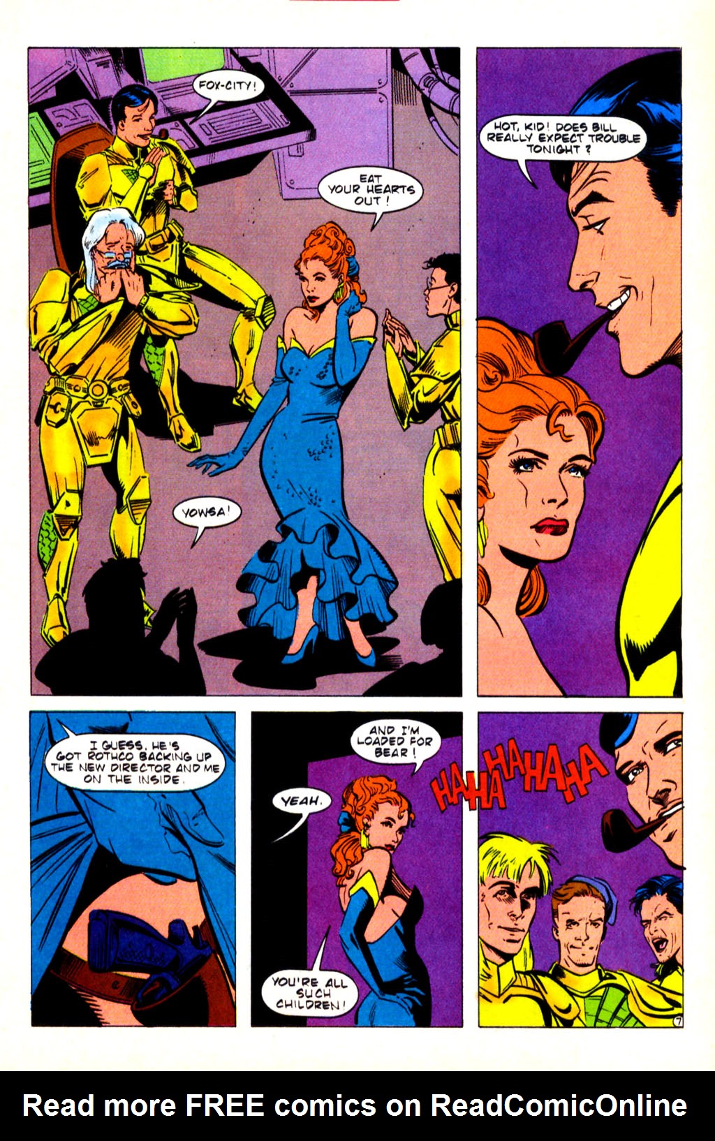 Read online The Web (1991) comic -  Issue #7 - 8
