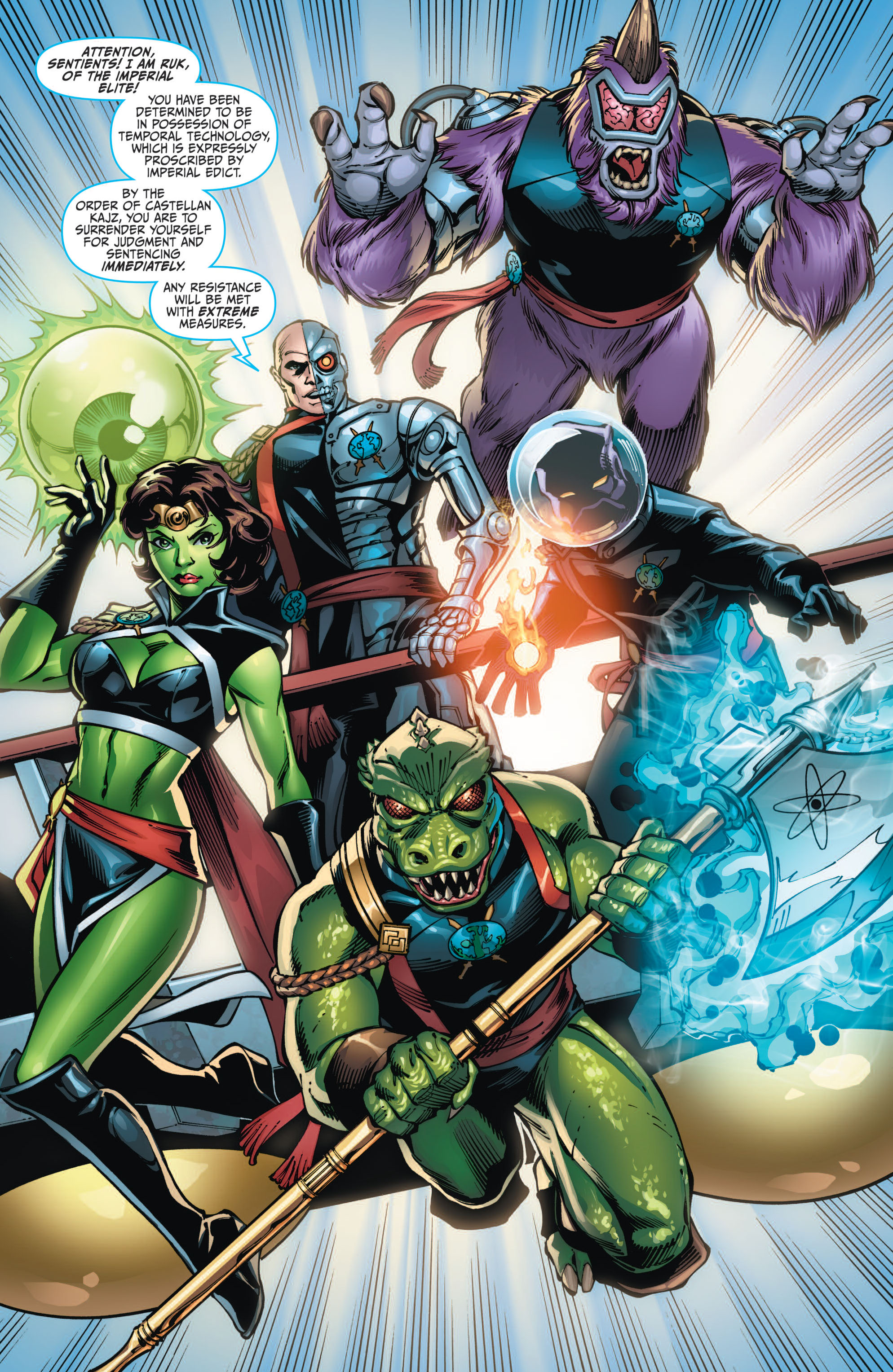Read online Star Trek/Legion of Super-Heroes comic -  Issue #3 - 14
