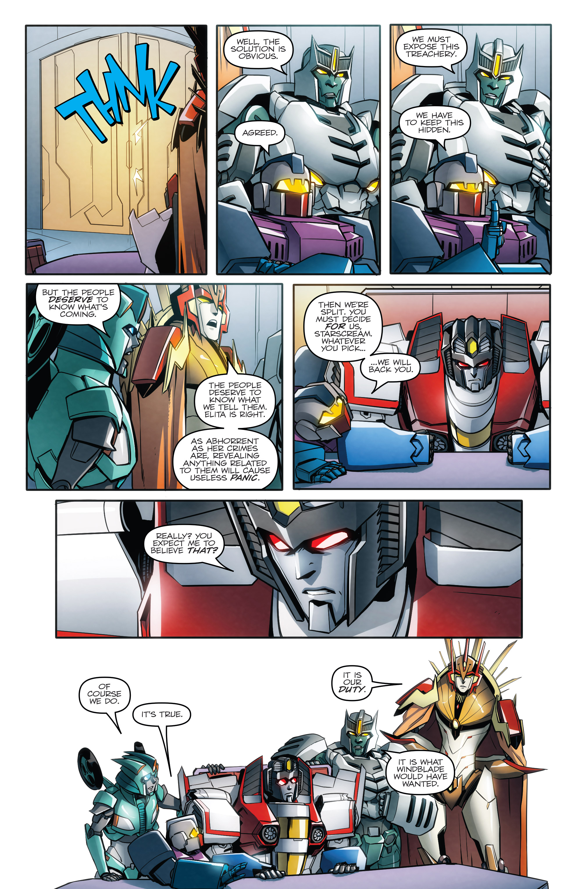 Read online Transformers: Till All Are One comic -  Issue #9 - 18
