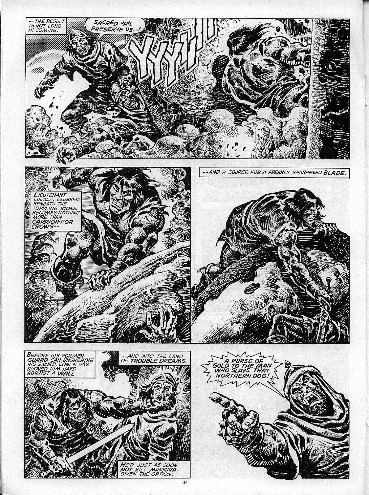 The Savage Sword Of Conan issue 204 - Page 36