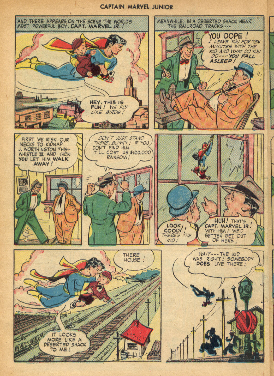 Read online Captain Marvel, Jr. comic -  Issue #49 - 40