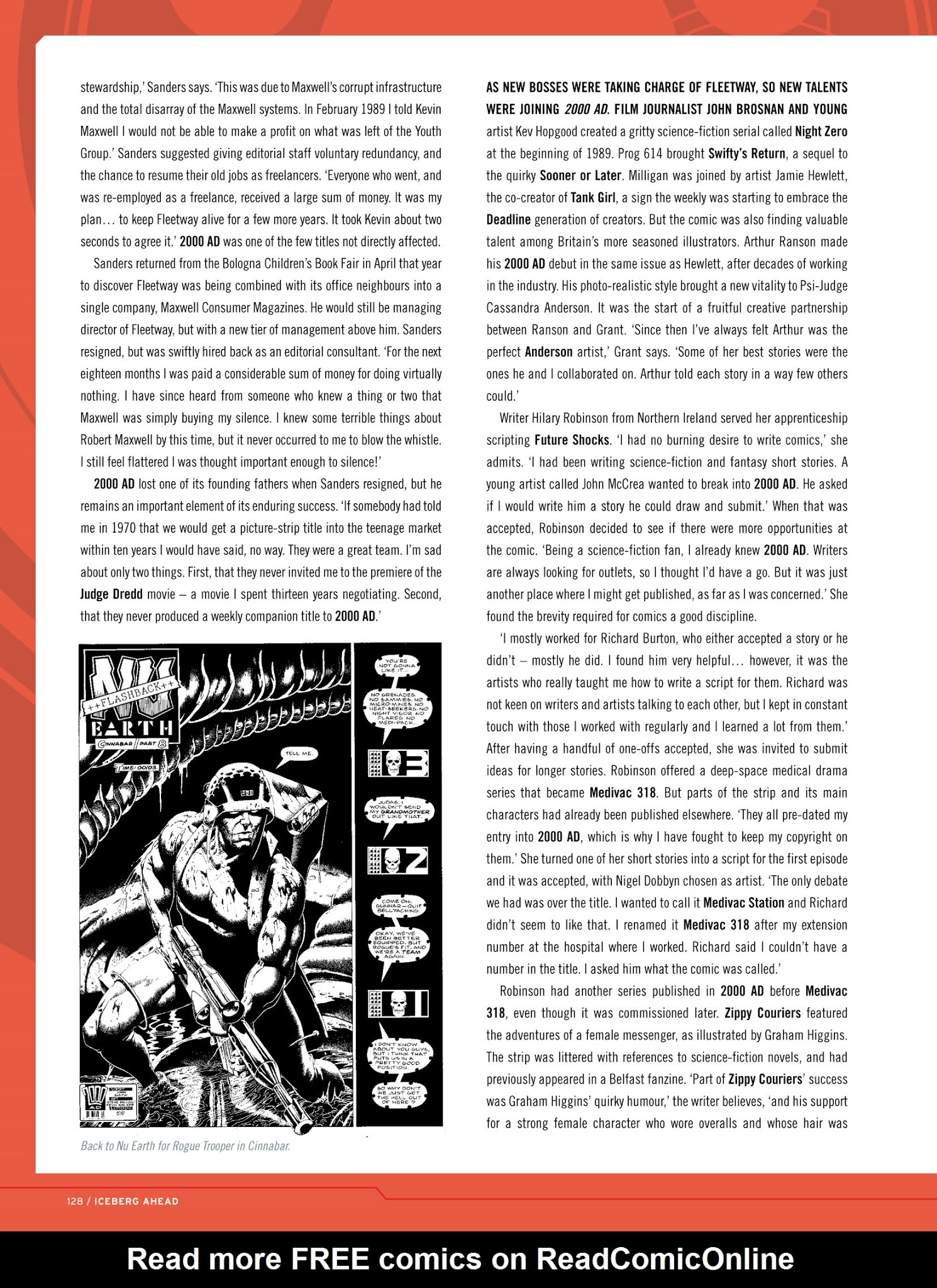 Read online Thrill-Power Overload: Forty Years of 2000 AD: Revised, Updated and Expanded! comic -  Issue # TPB (Part 2) - 30