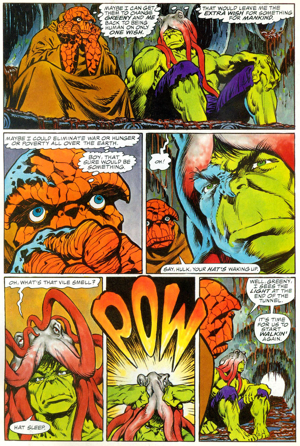 Read online Marvel Graphic Novel comic -  Issue #29 - Hulk & Thing - The Big Change - 30