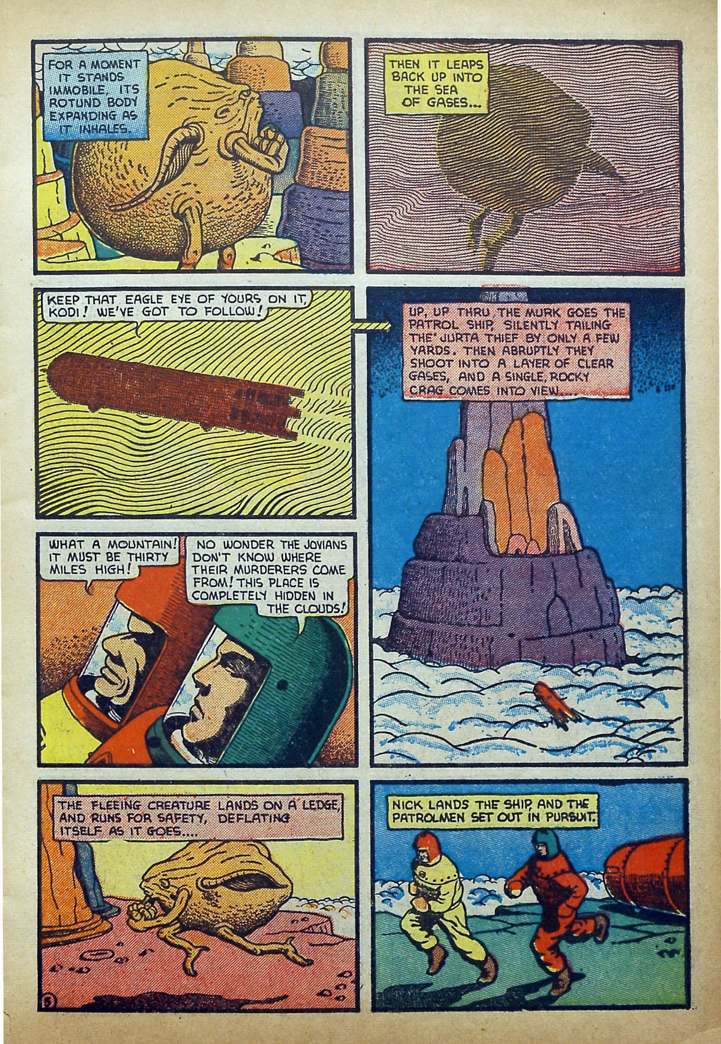 Read online Amazing Mystery Funnies comic -  Issue #21 - 12